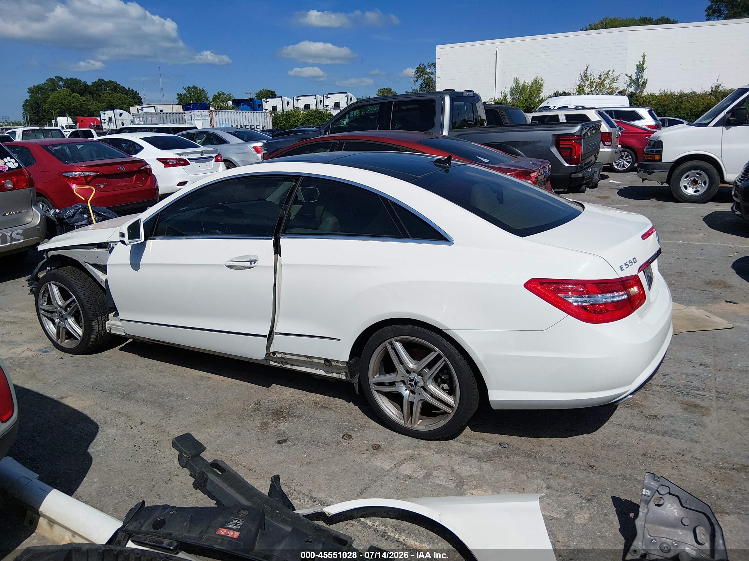 2011 MERCEDES-BENZ E 550 E550