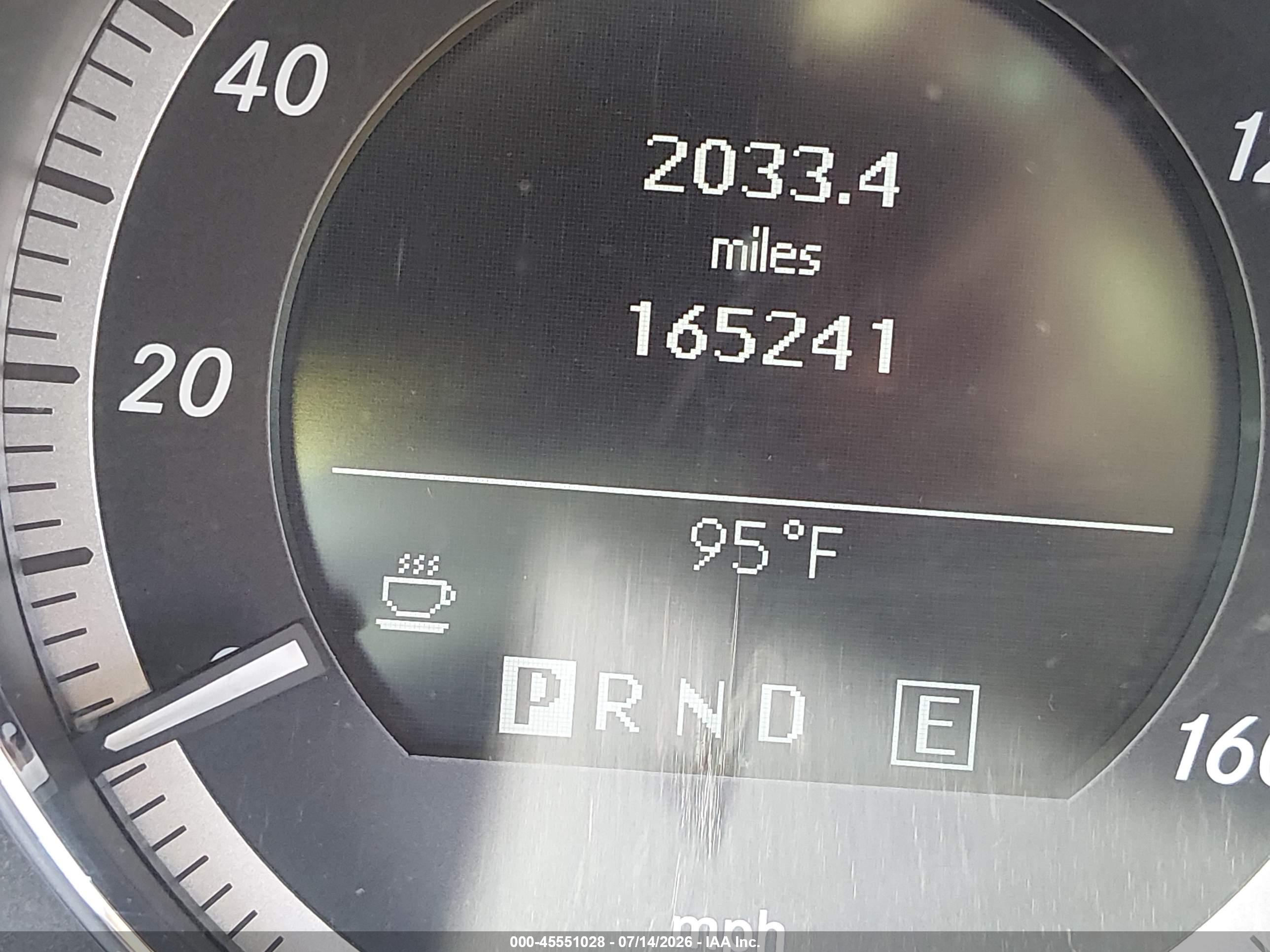 2011 MERCEDES-BENZ E 550 E550