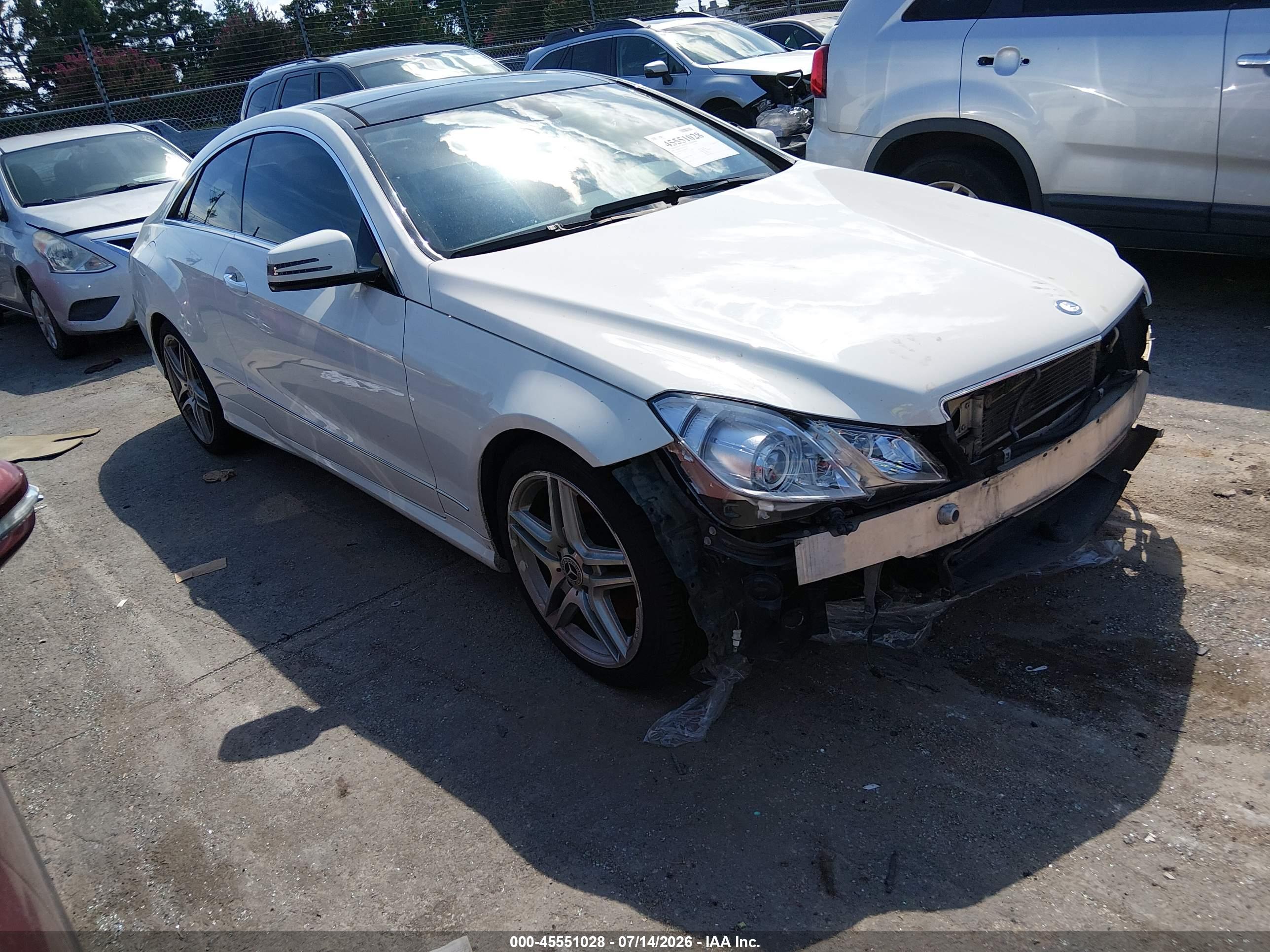 2011 MERCEDES-BENZ E 550 E550