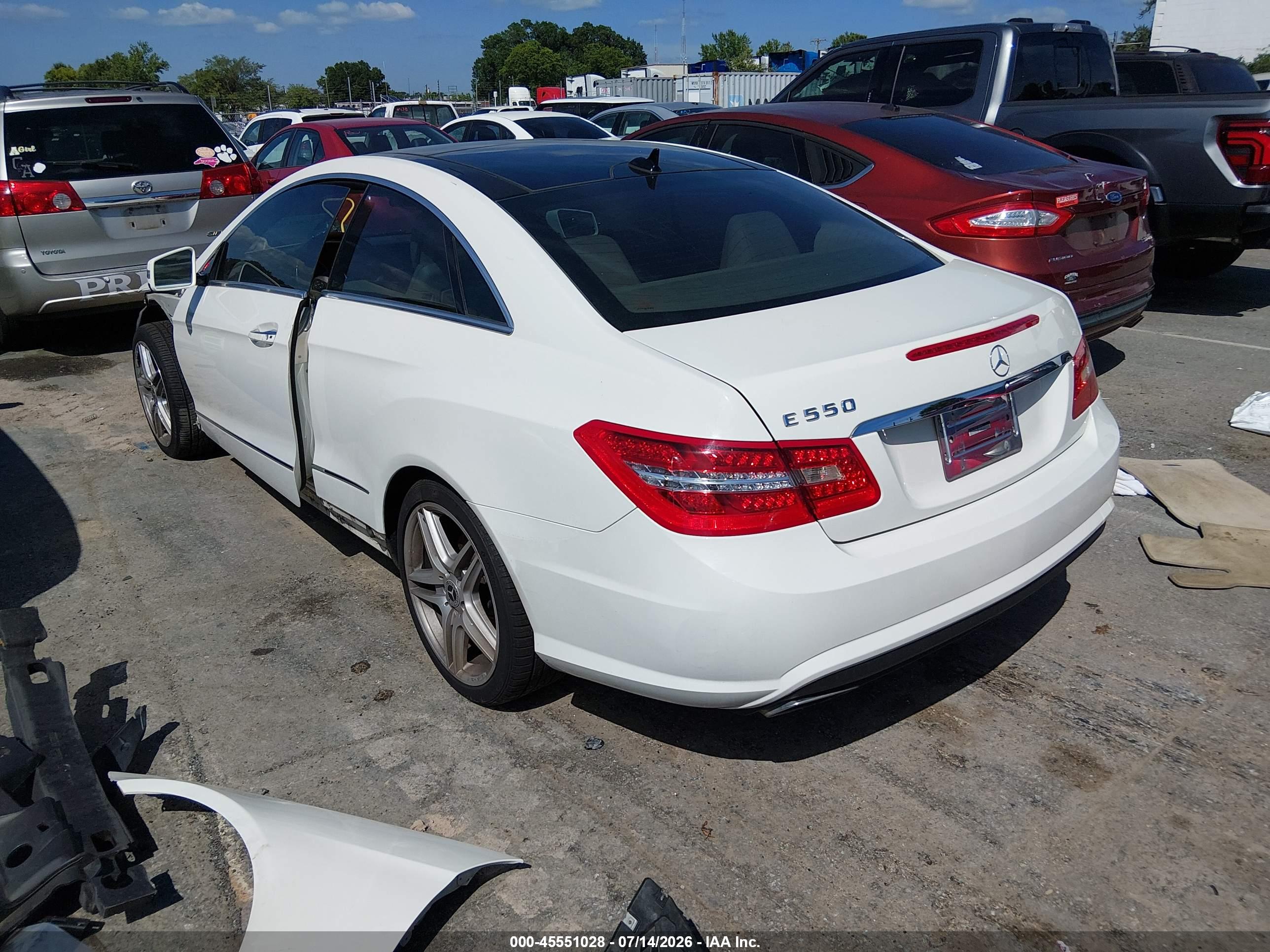 2011 MERCEDES-BENZ E 550 E550