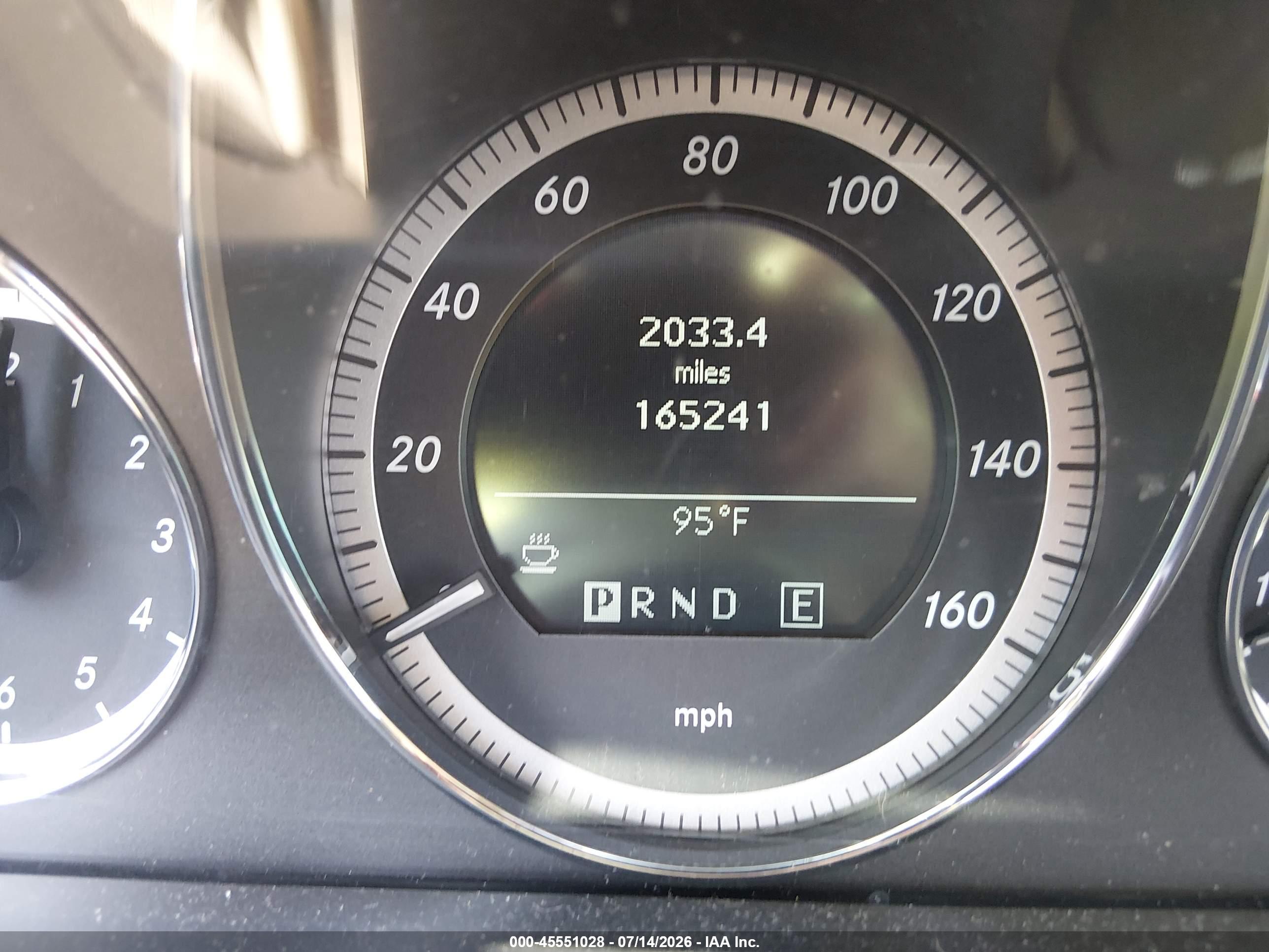 2011 MERCEDES-BENZ E 550 E550