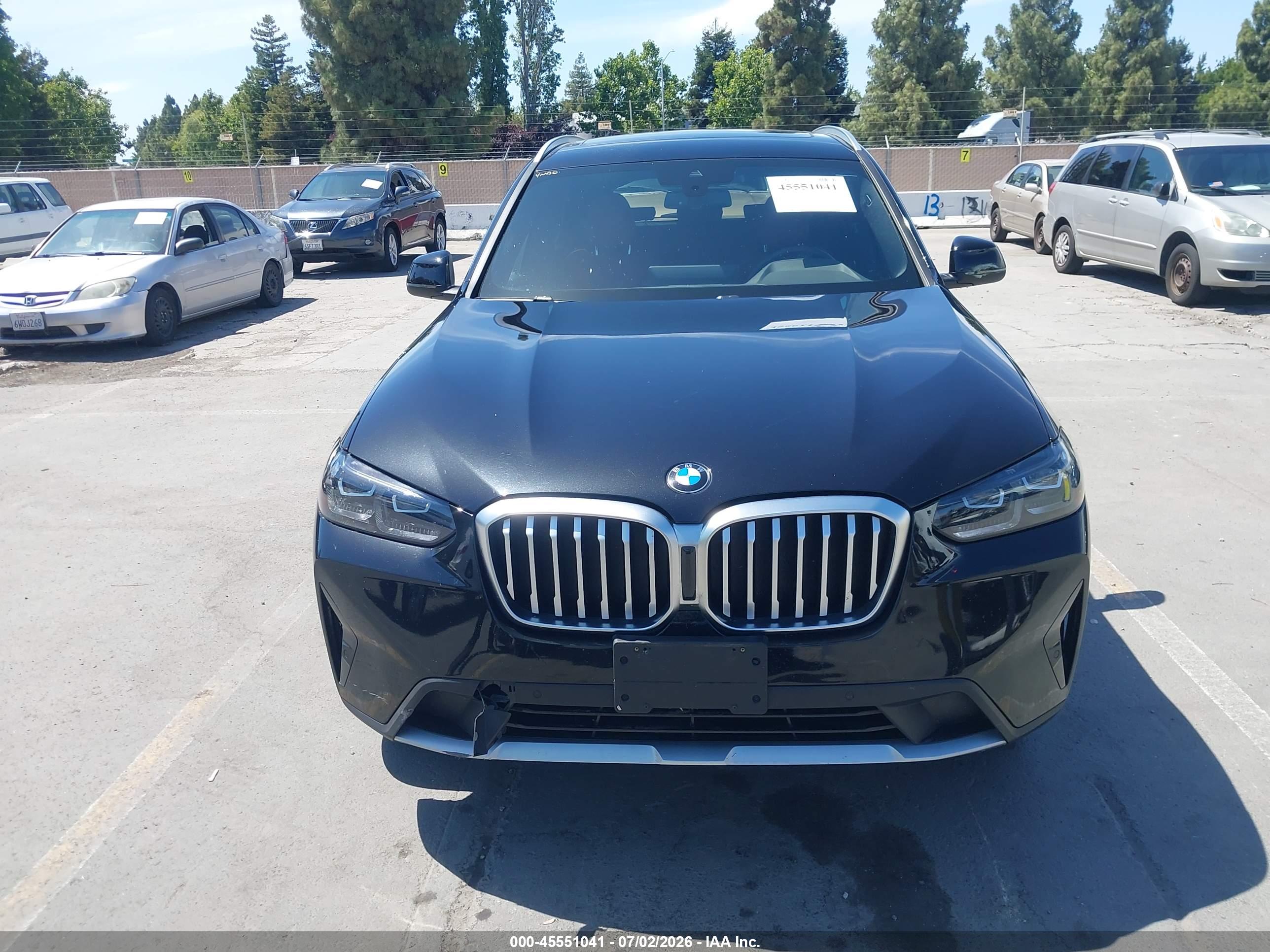 2022 BMW X3 XDRIVE30I