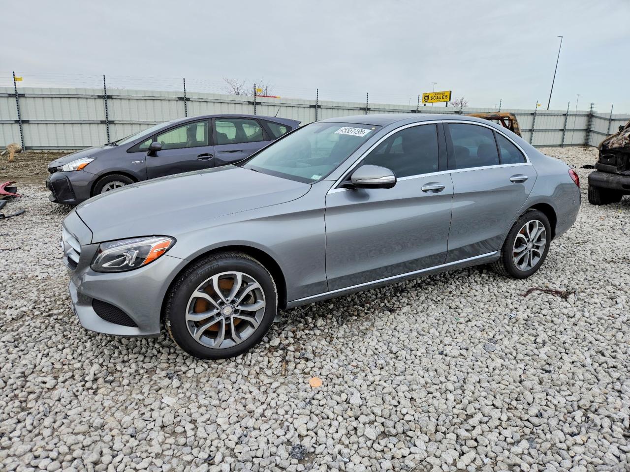 2015 MERCEDES-BENZ C 4-MATIC