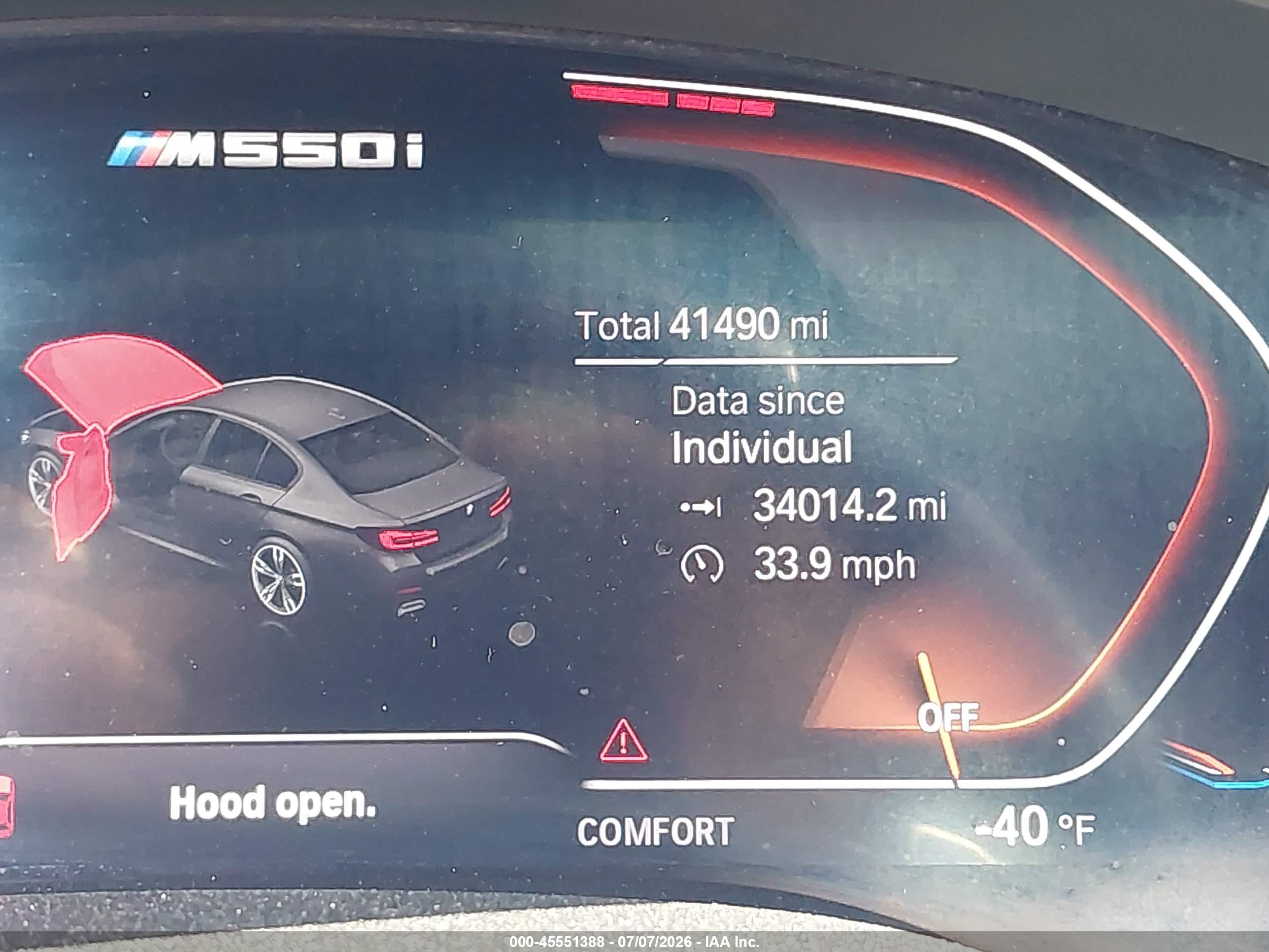 2022 BMW M550 I XDRIVE