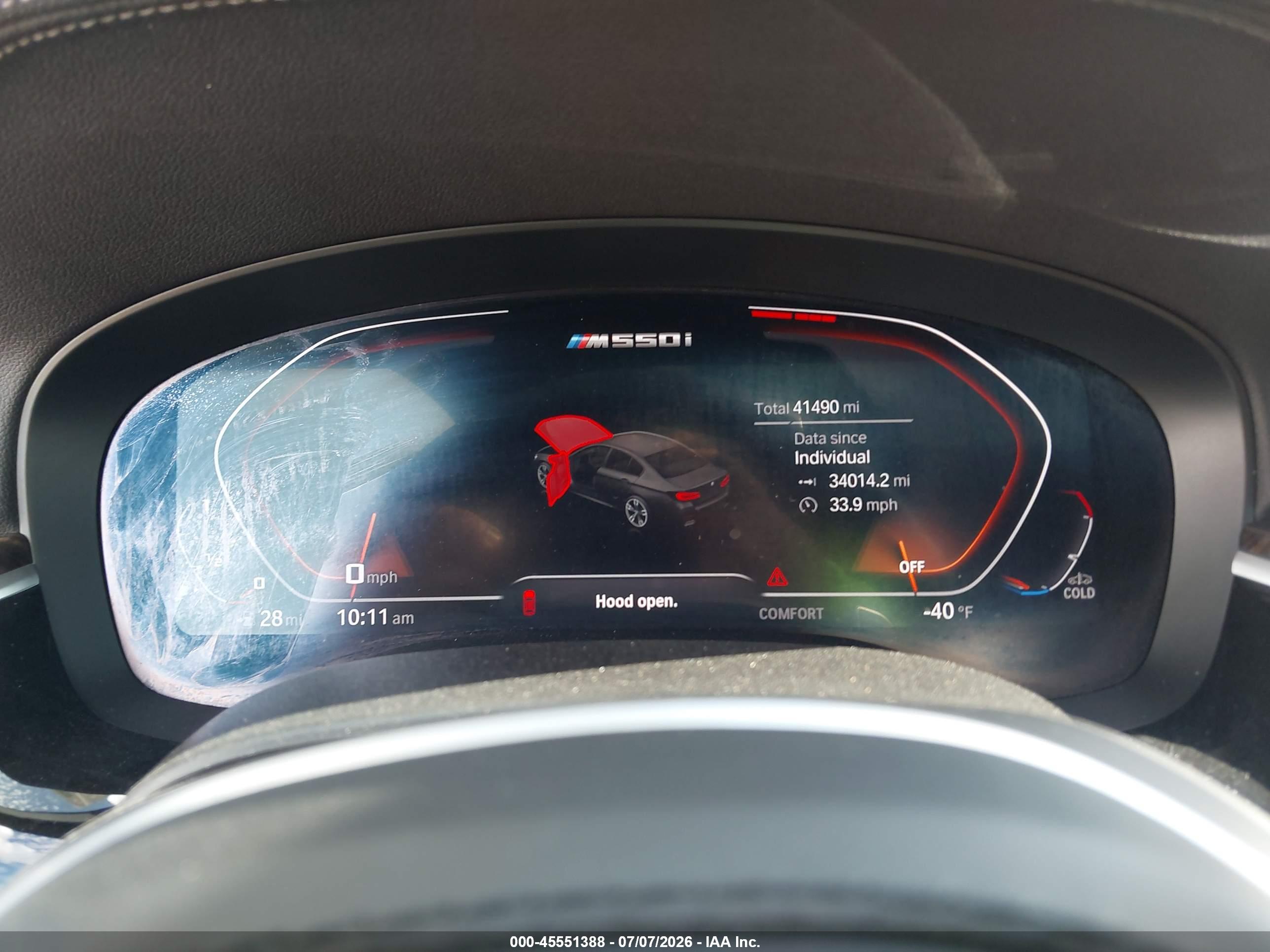 2022 BMW M550 I XDRIVE