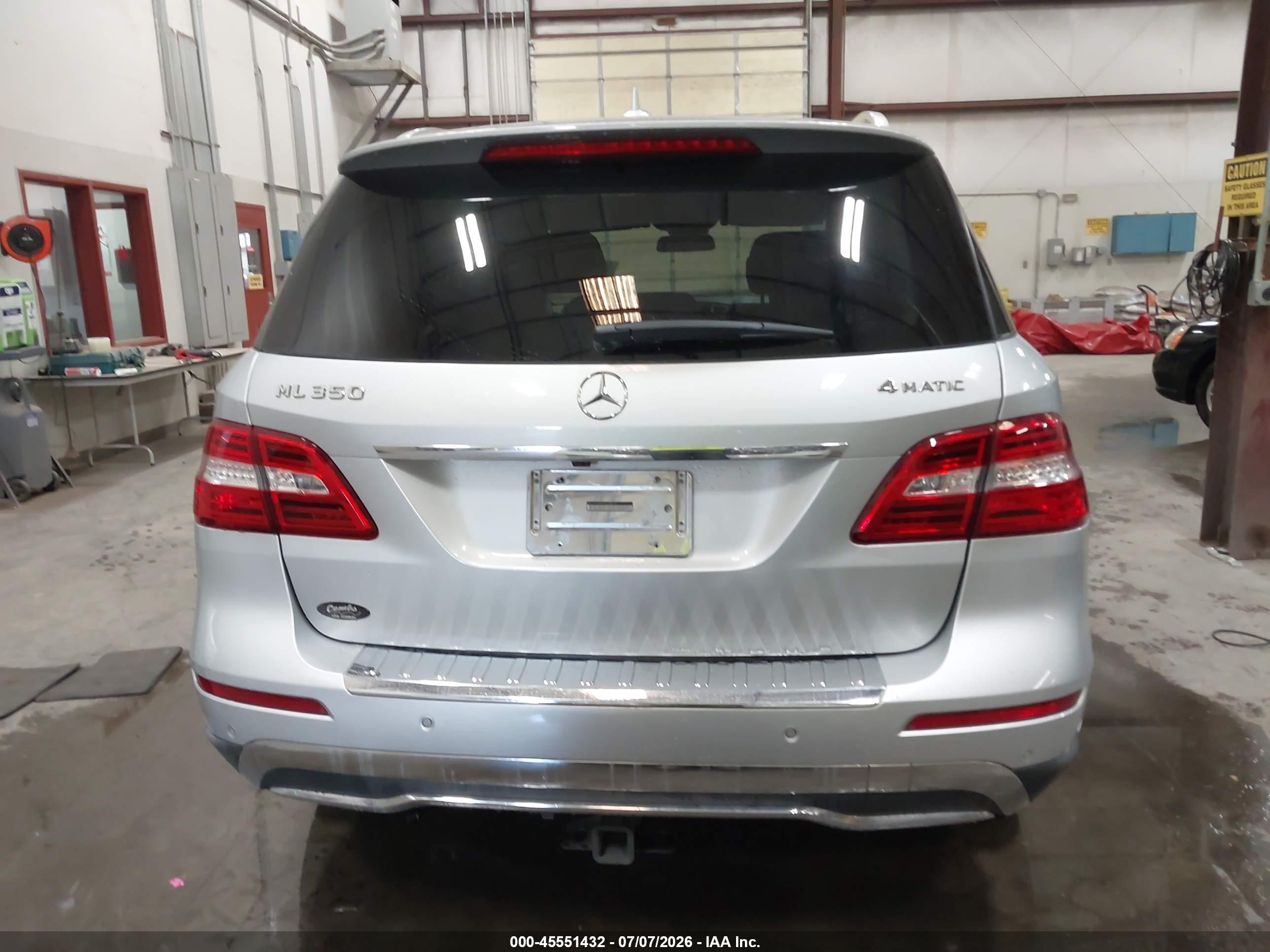 2013 MERCEDES-BENZ ML 350 4MATIC