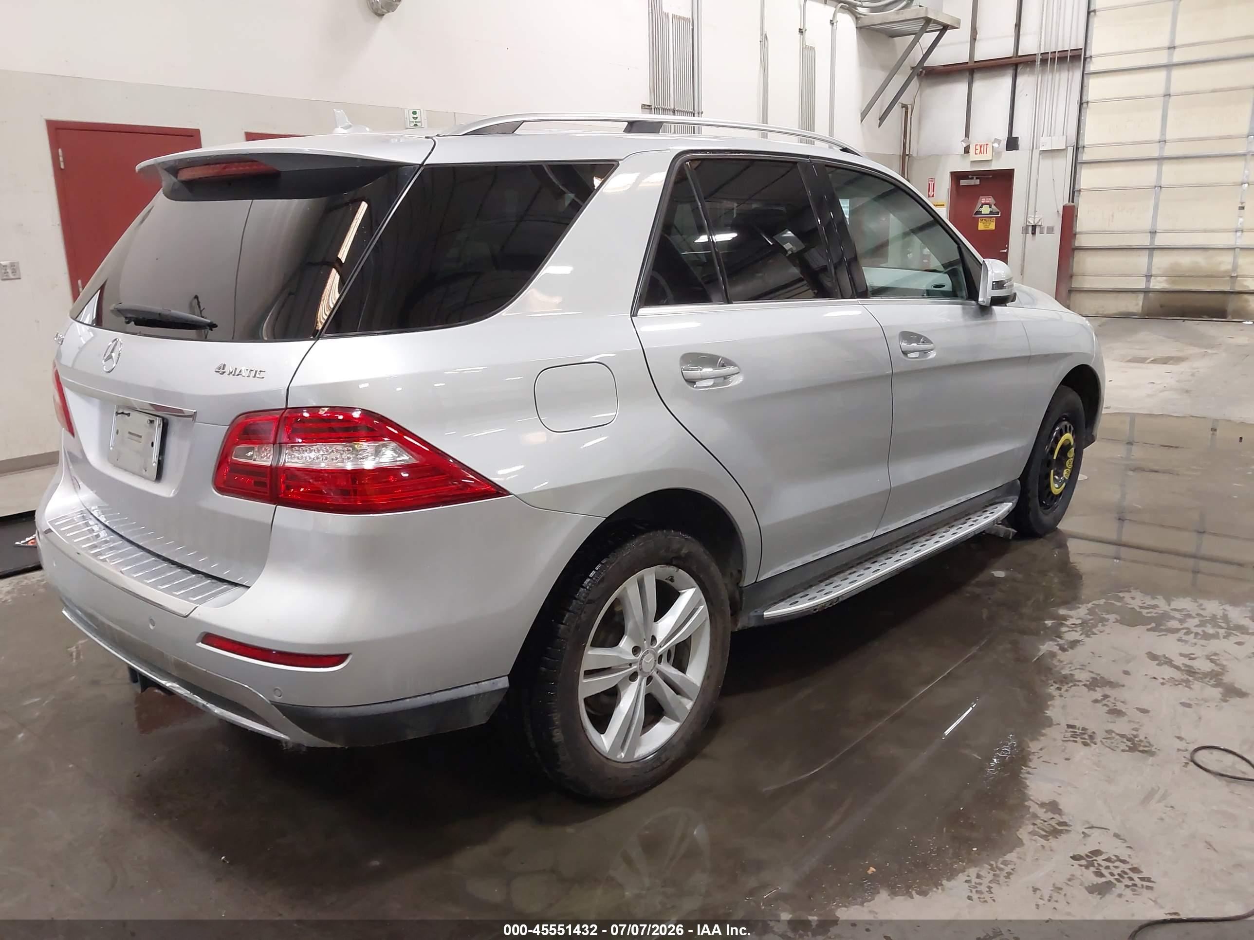 2013 MERCEDES-BENZ ML 350 4MATIC