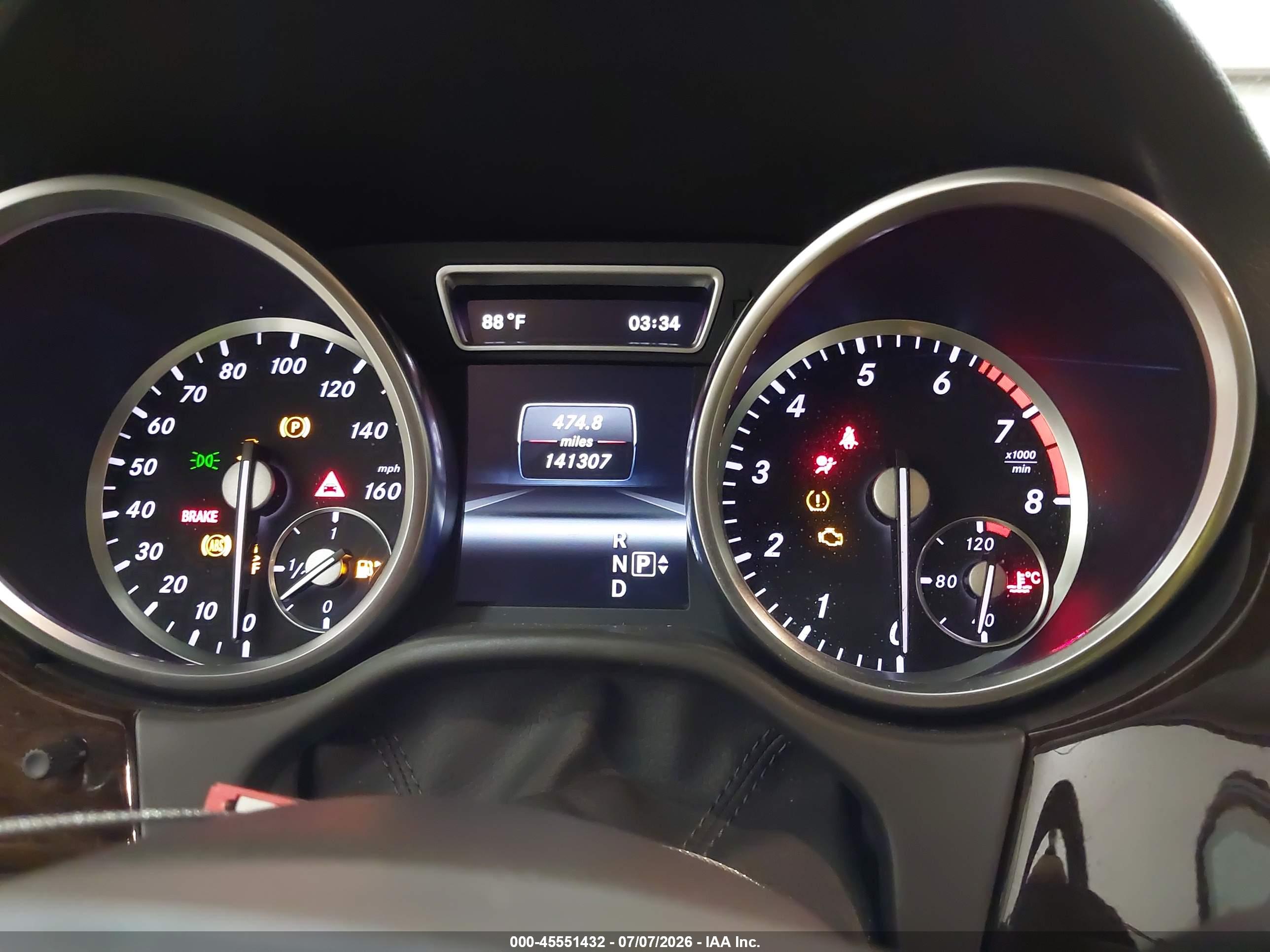 2013 MERCEDES-BENZ ML 350 4MATIC