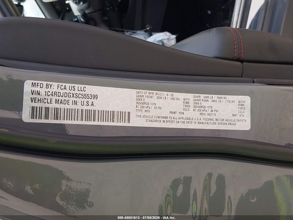 2025 DODGE DURANGO GT PLUS AWD