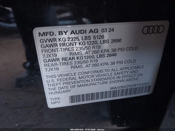 2024 AUDI Q3