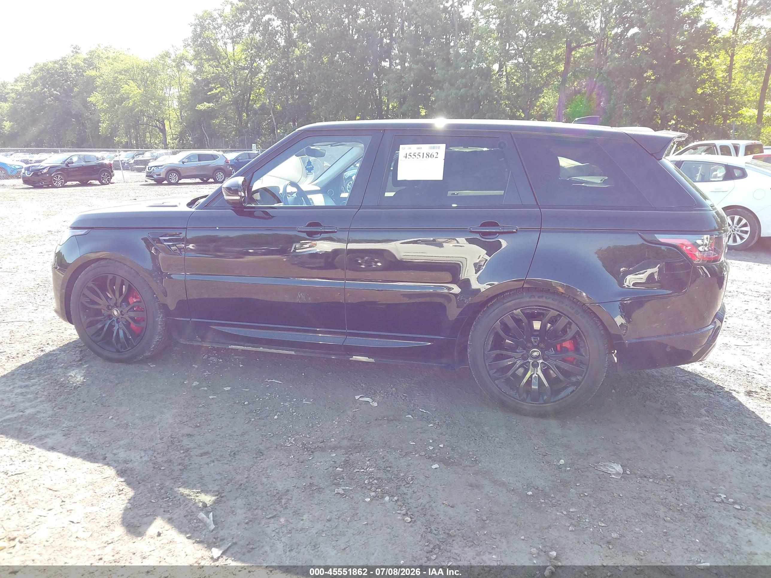 2018 LAND ROVER RANGE ROVER SPORT