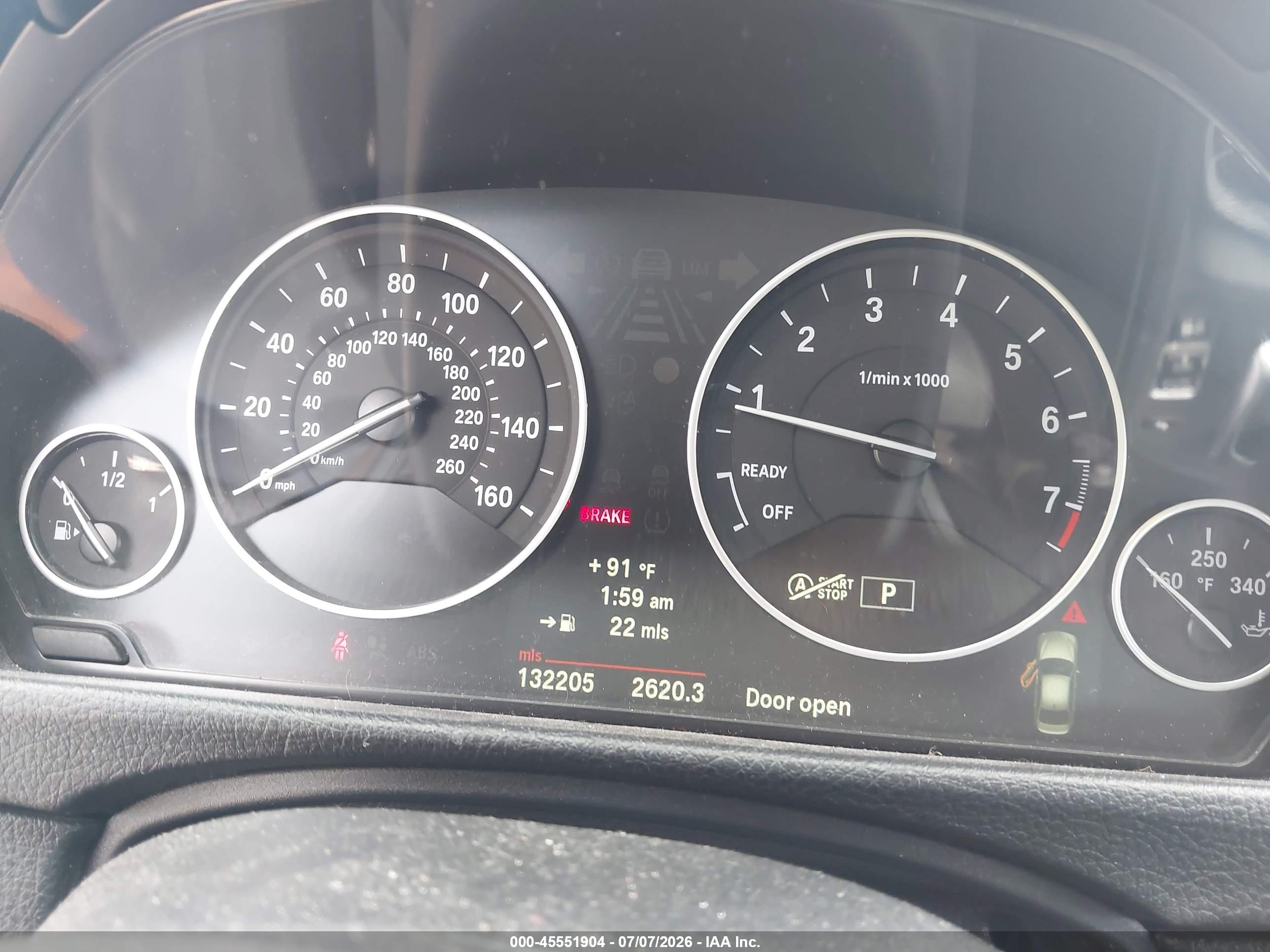 2013 BMW 328I XDRIVE