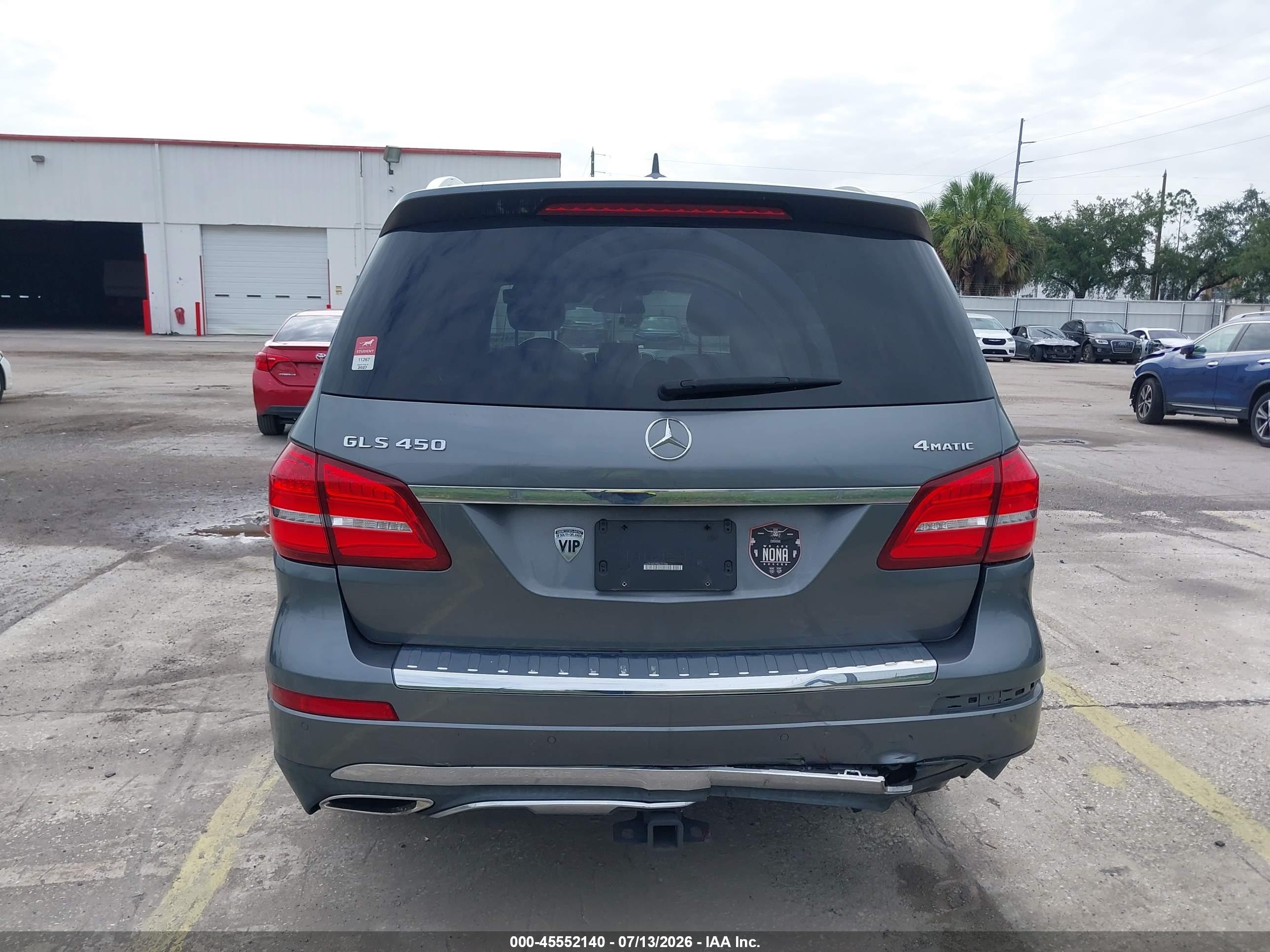 2019 MERCEDES-BENZ GLS 450 4MATIC