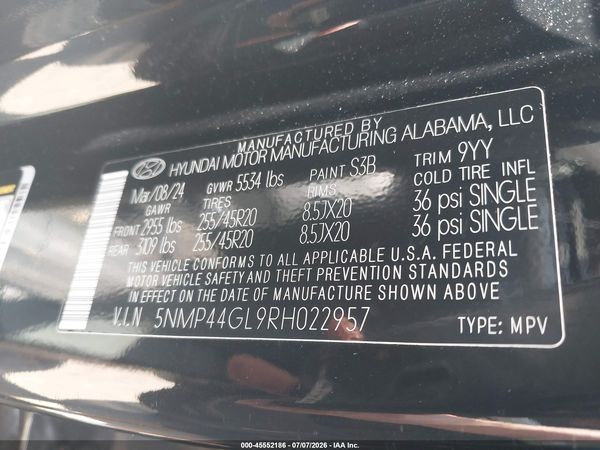 2024 HYUNDAI SANTA FE LIMITED