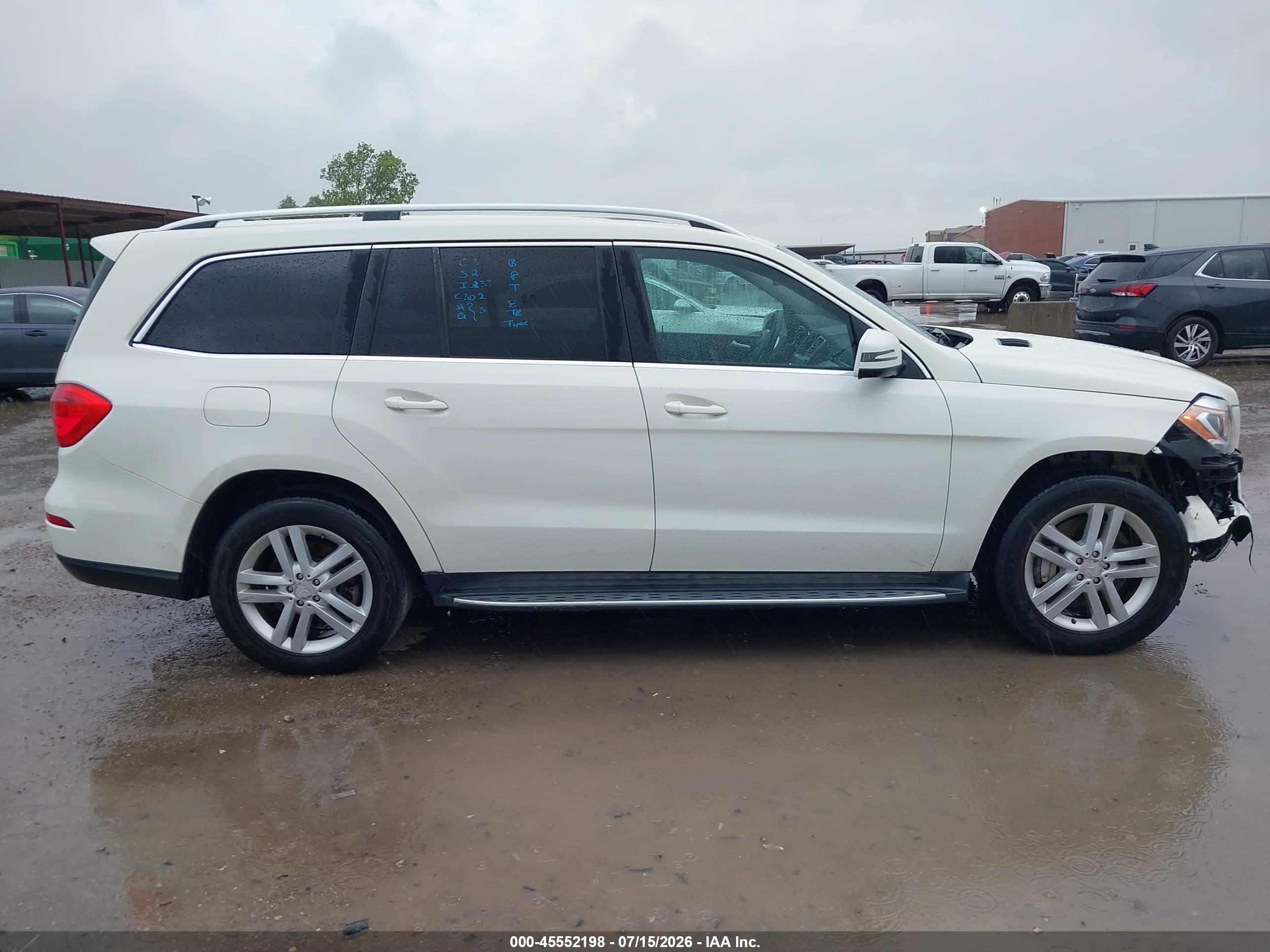 2013 MERCEDES-BENZ GL 450 4MATIC