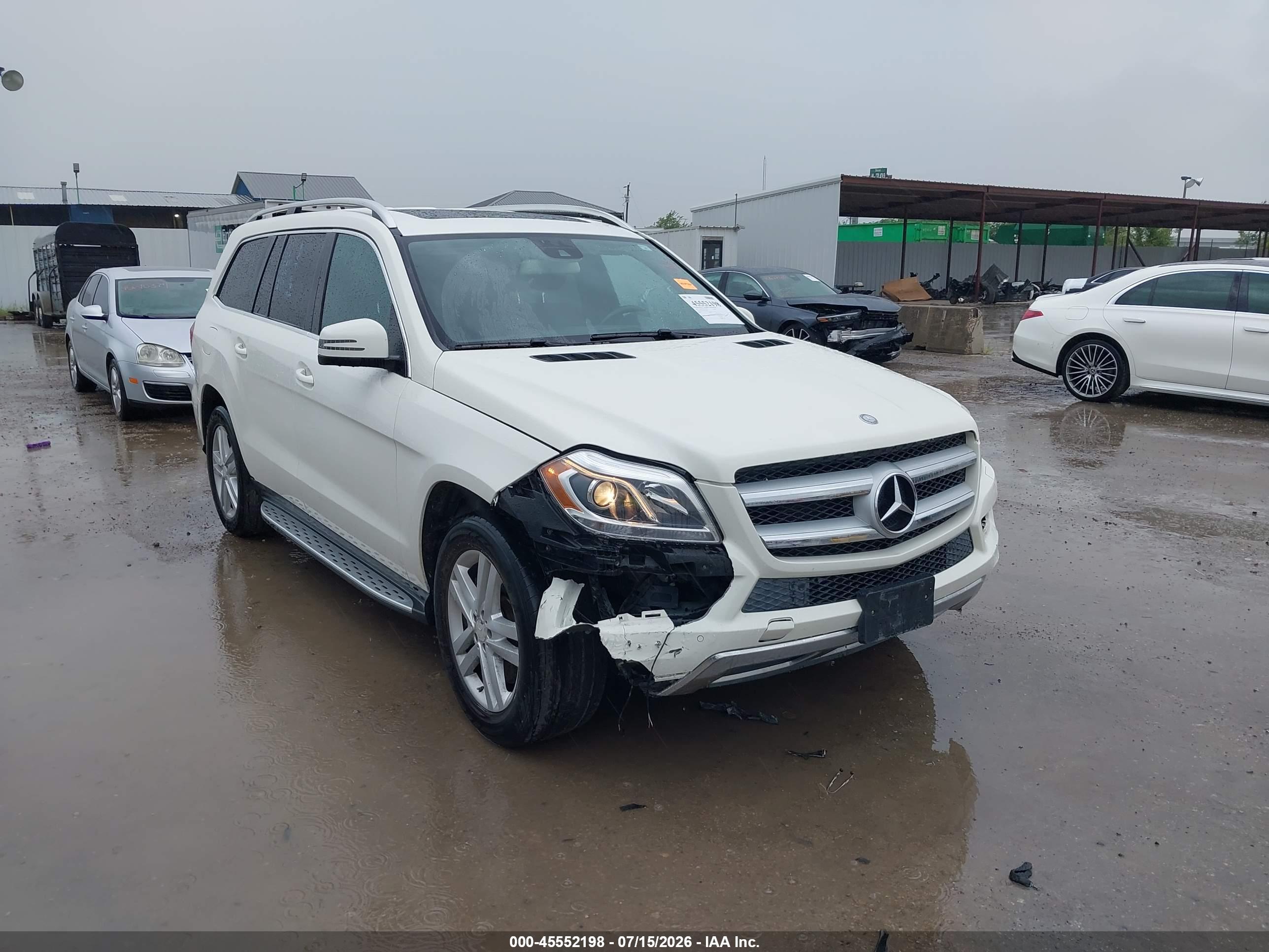 2013 MERCEDES-BENZ GL 450 4MATIC