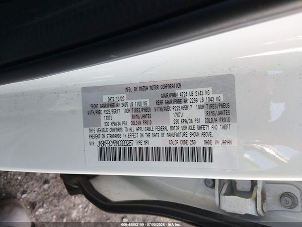 2021 MAZDA CX-5 TOURING