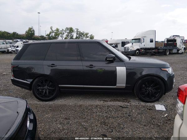 2016 LAND ROVER RANGE ROVER 3.0L V6 SUPERCHARGED HSE