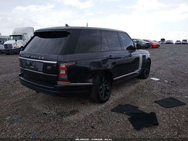 2016 LAND ROVER RANGE ROVER 3.0L V6 SUPERCHARGED HSE
