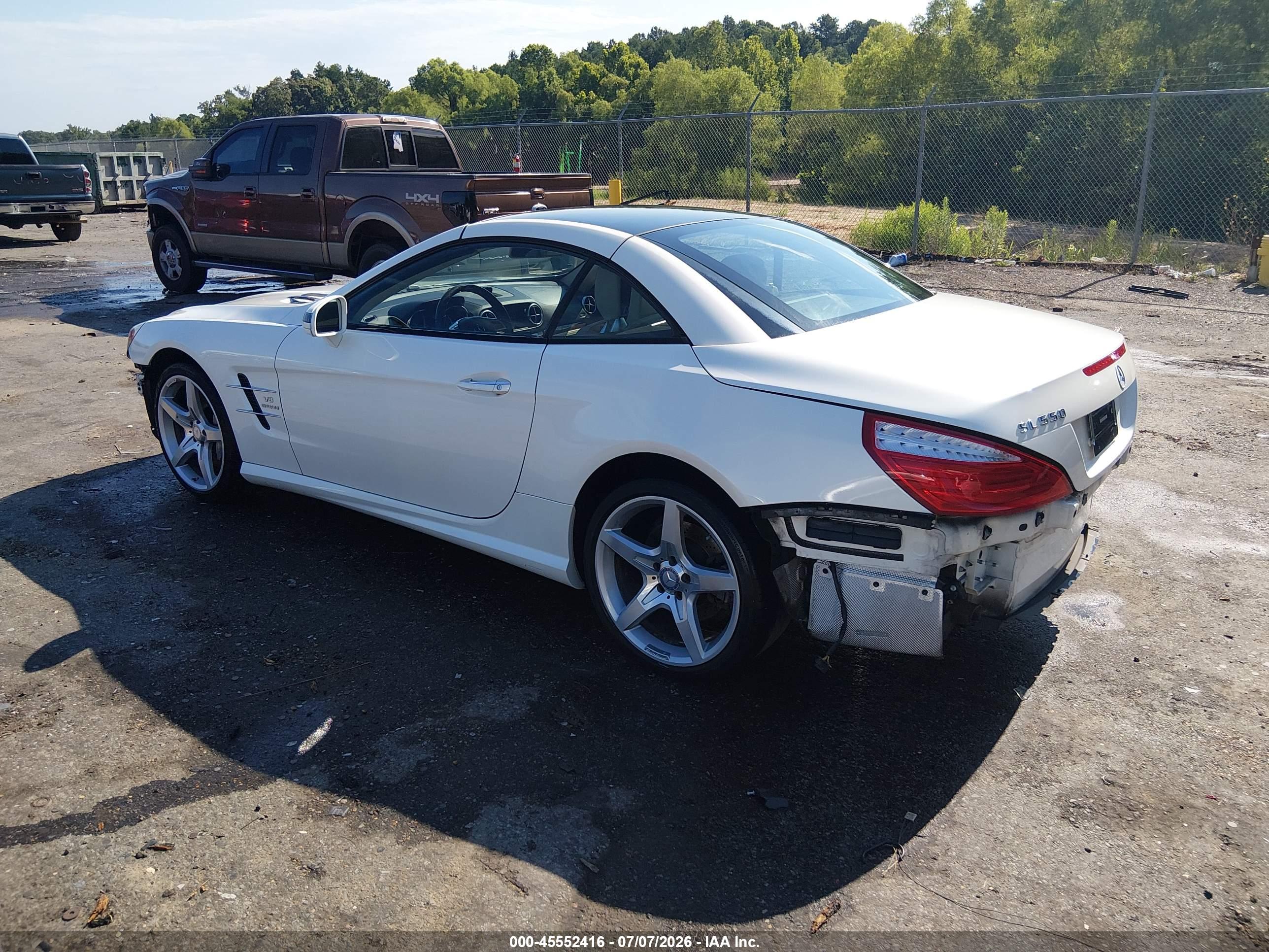 2014 MERCEDES-BENZ SL 550 SL550