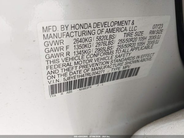 2024 ACURA MDX TECHNOLOGY PACKAGE