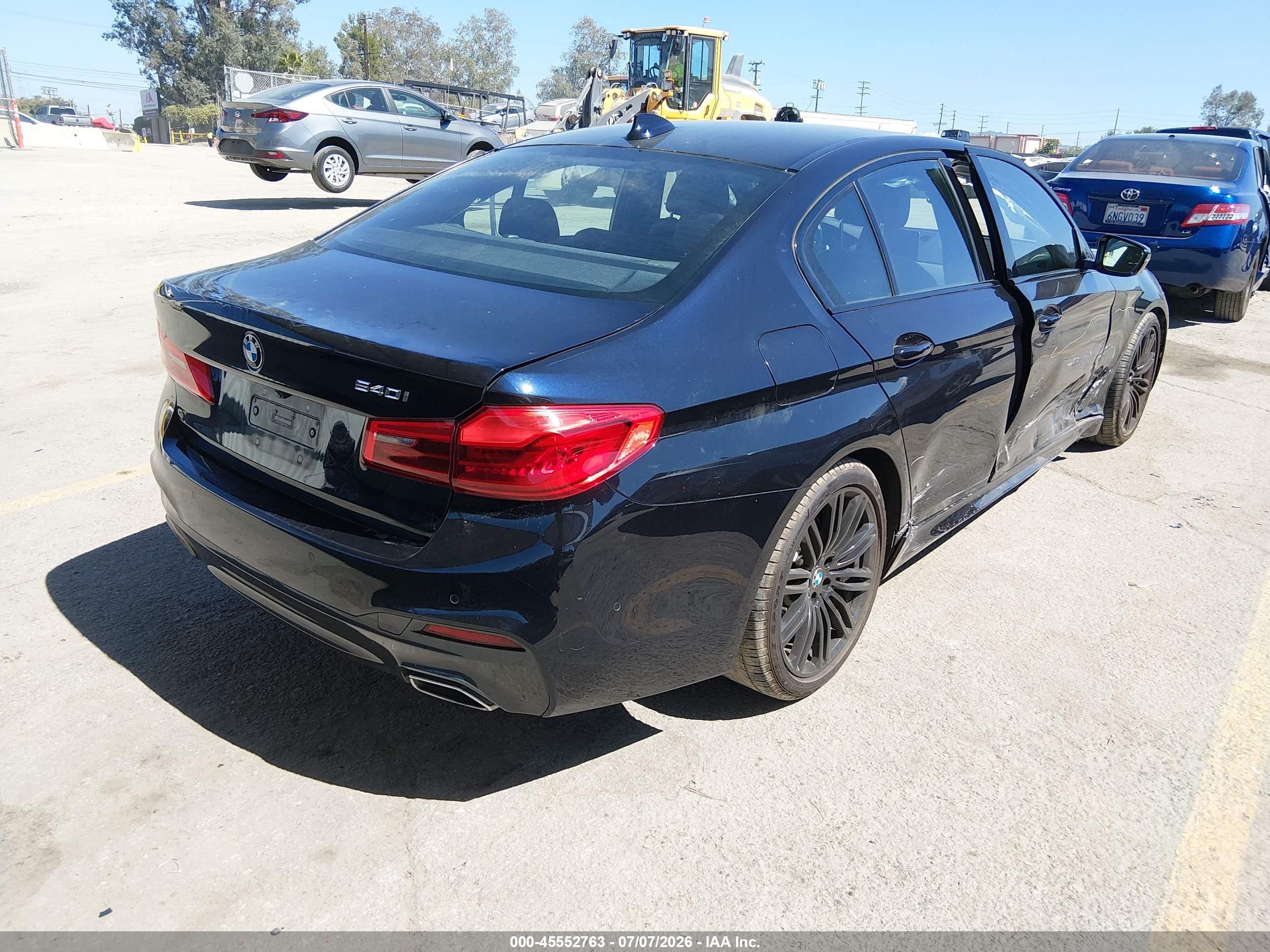 2019 BMW 540I