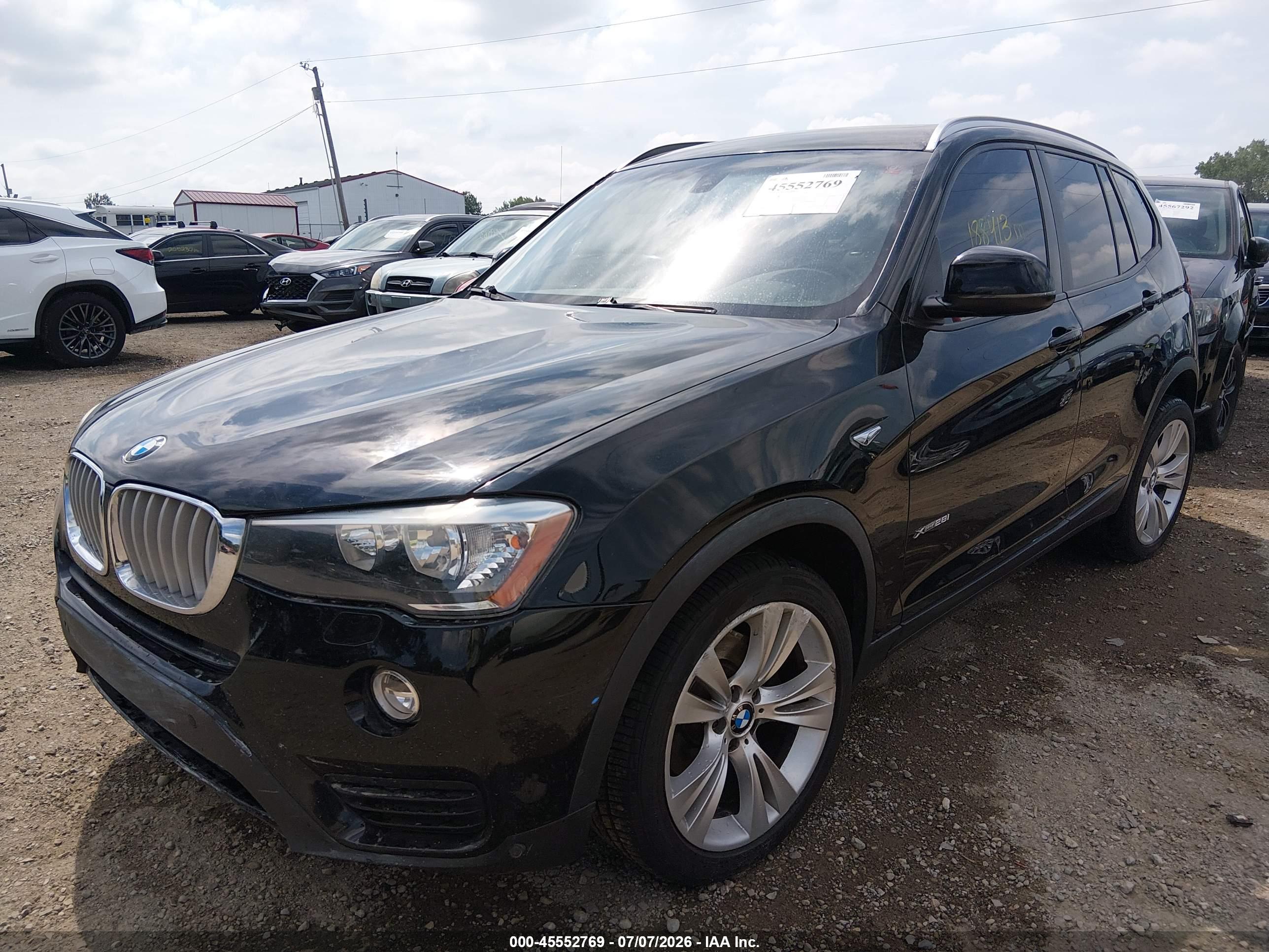 2016 BMW X3 XDRIVE28I