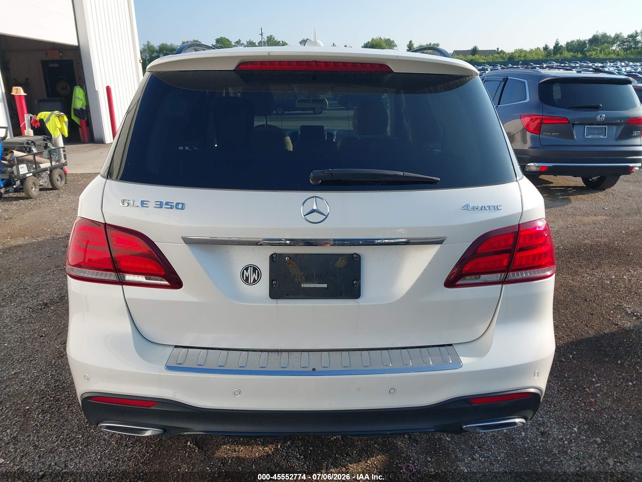 2018 MERCEDES-BENZ GLE 350 4MATIC