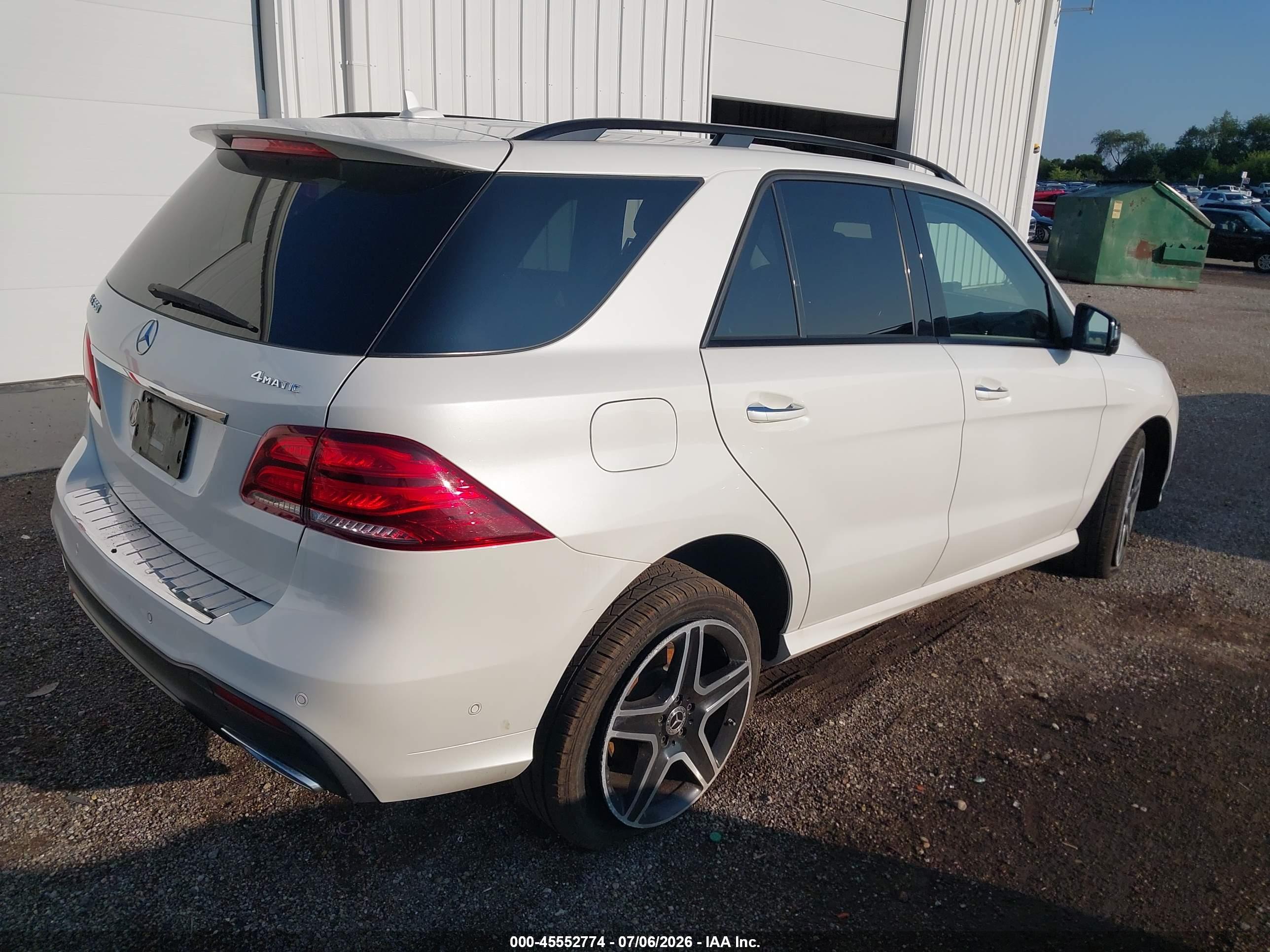 2018 MERCEDES-BENZ GLE 350 4MATIC