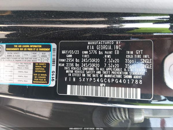 2023 KIA TELLURIDE SX