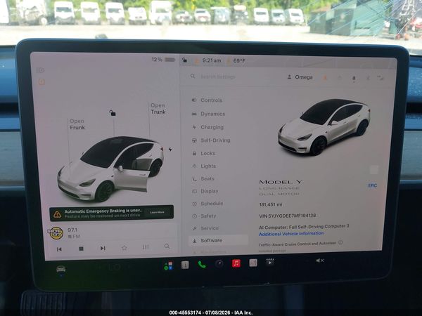 2021 TESLA MODEL Y