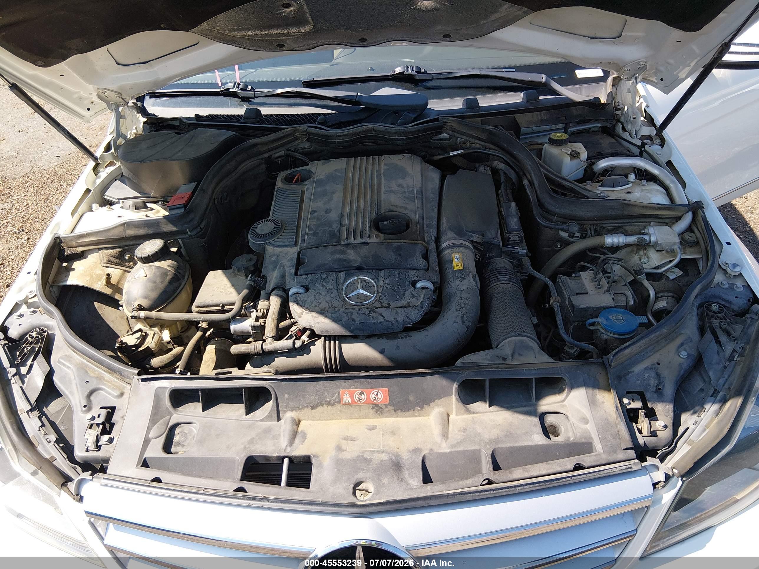 2012 MERCEDES-BENZ C 250 C250