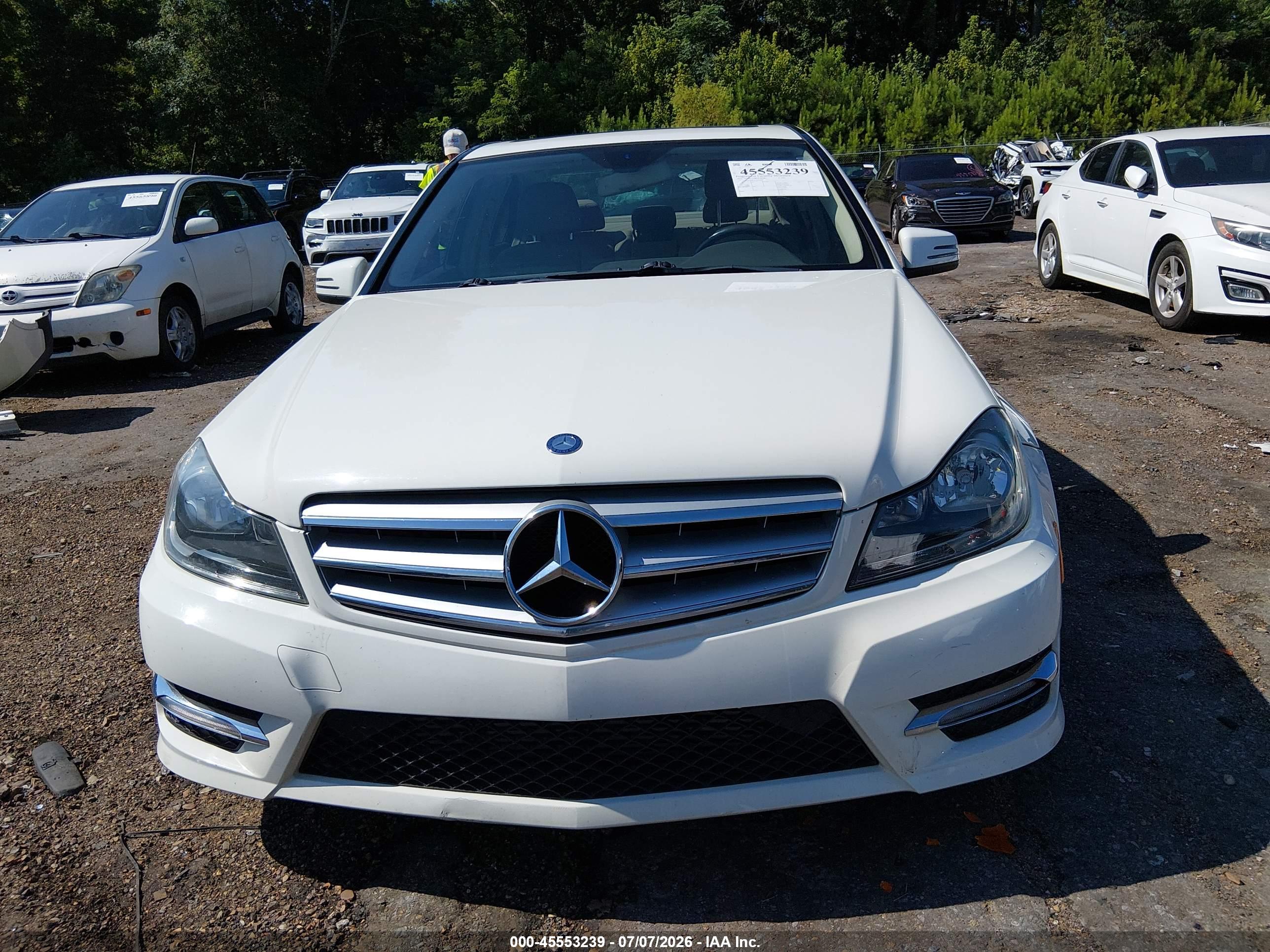 2012 MERCEDES-BENZ C 250 C250