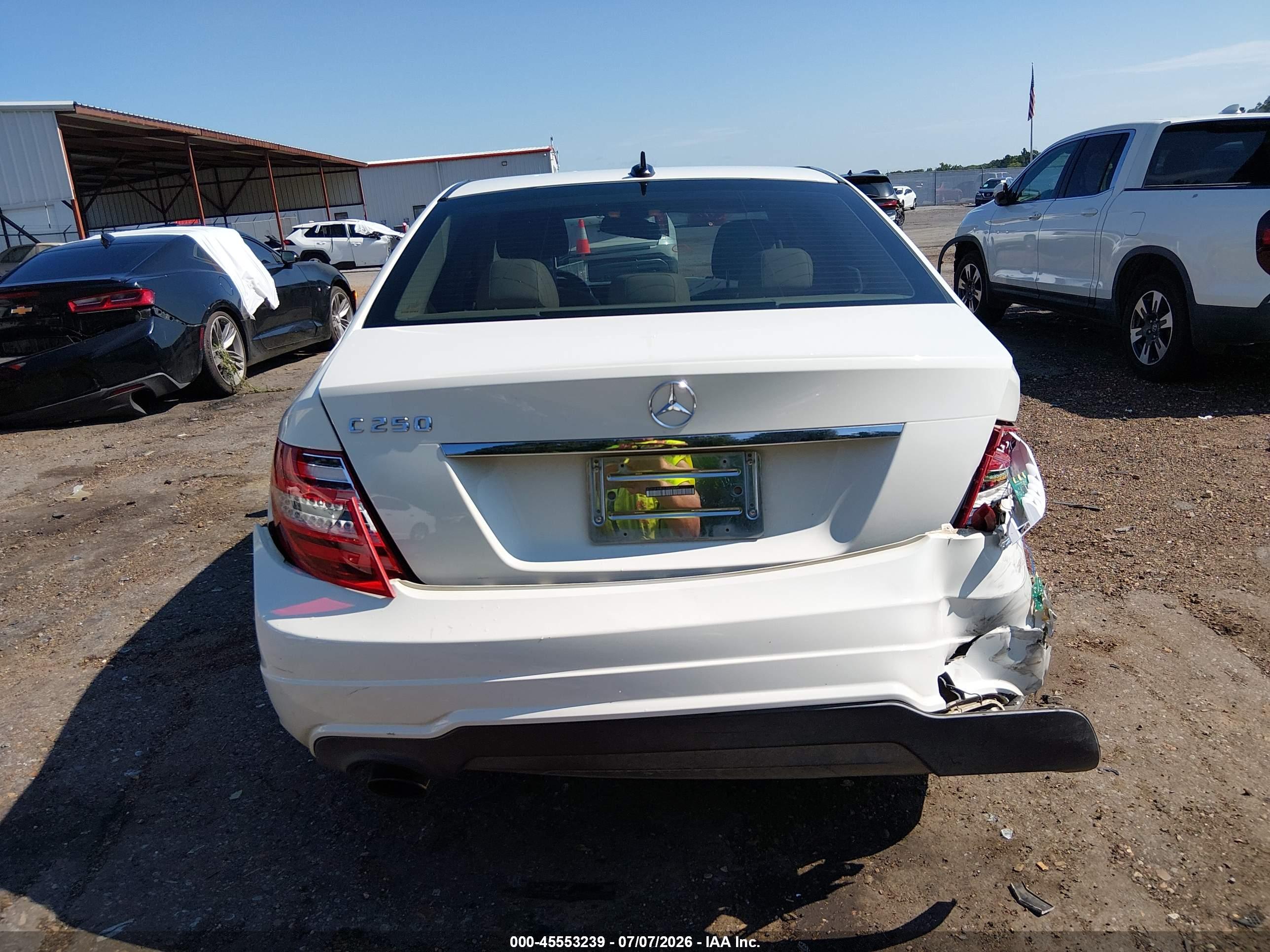 2012 MERCEDES-BENZ C 250 C250