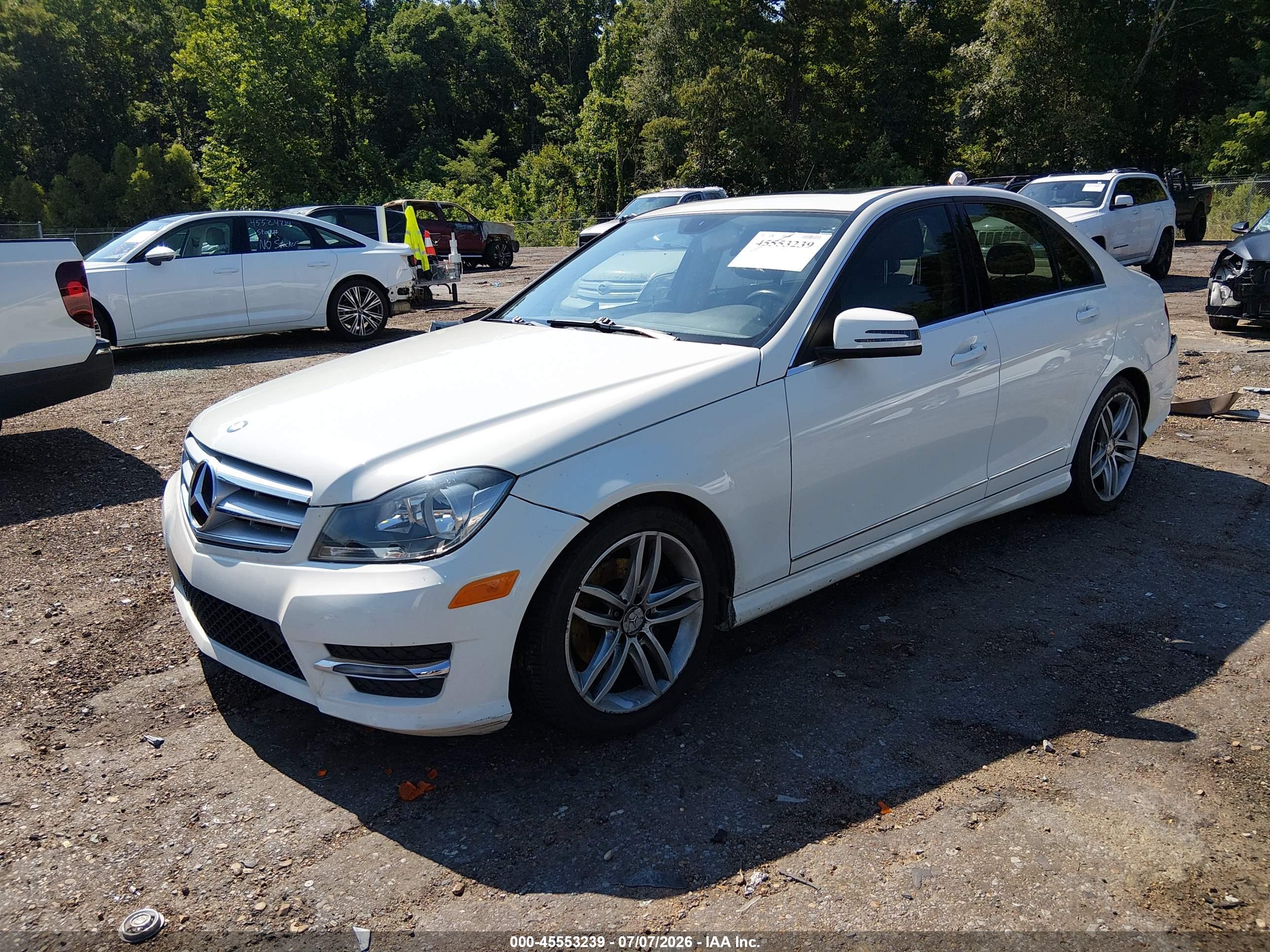 2012 MERCEDES-BENZ C 250 C250