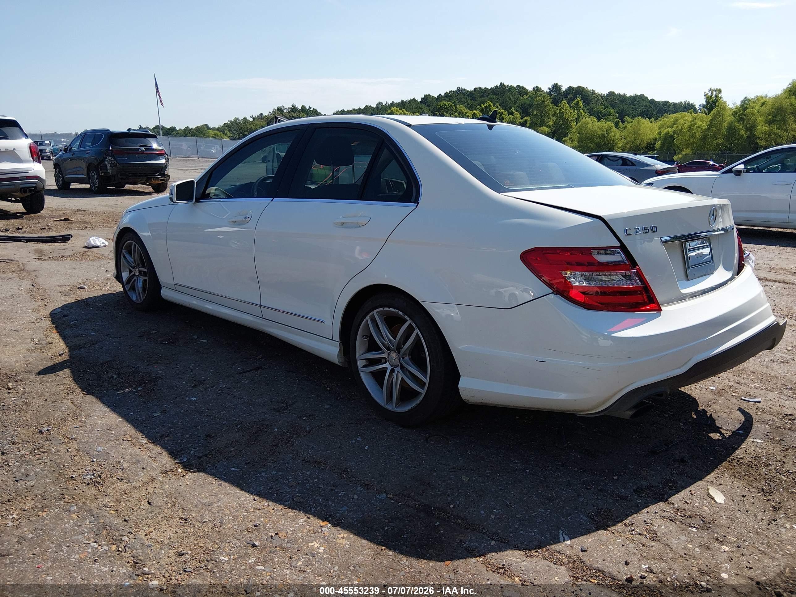 2012 MERCEDES-BENZ C 250 C250