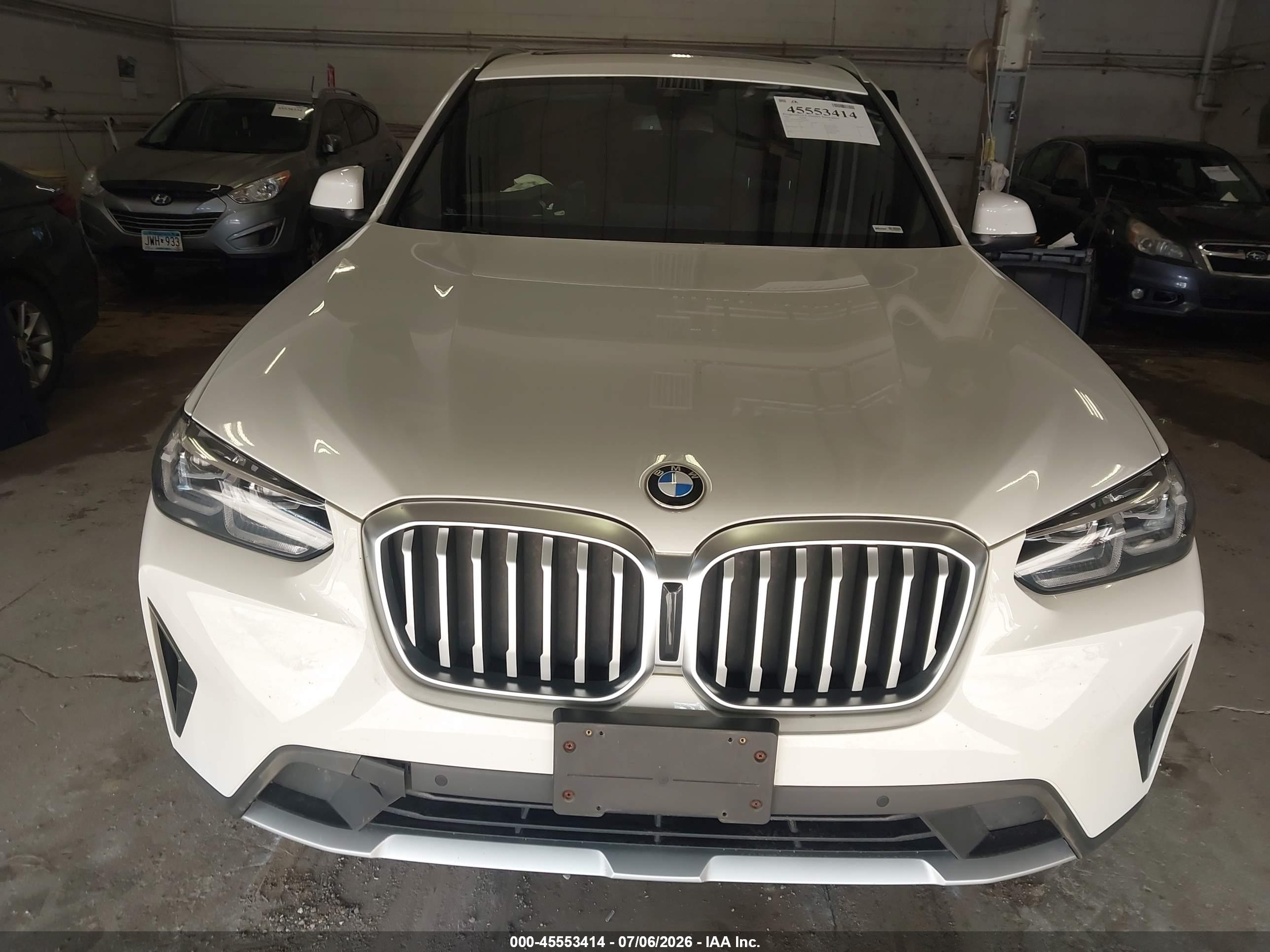 2022 BMW X3 XDRIVE30I
