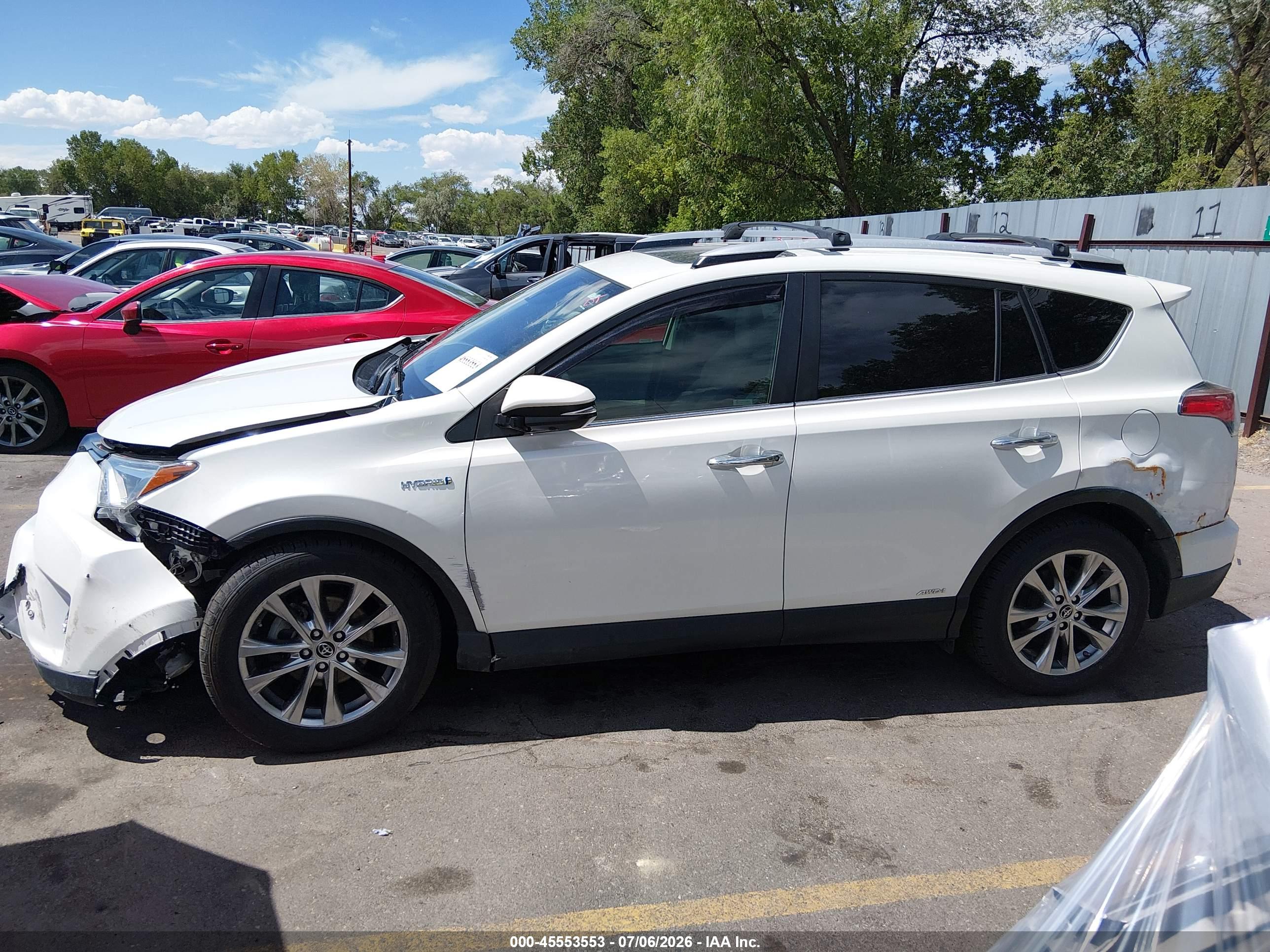 2016 TOYOTA RAV4 HYBRID LIMITED