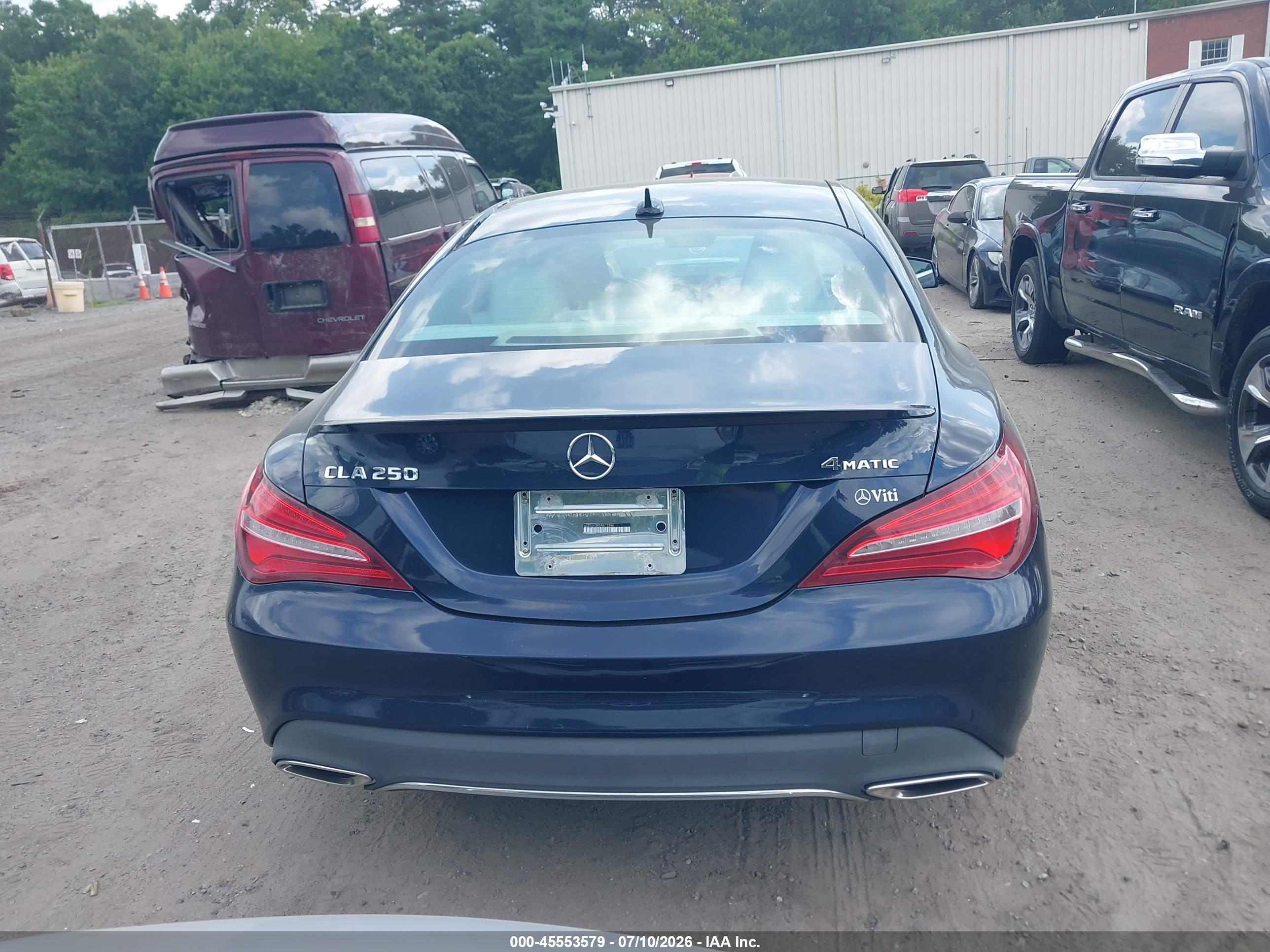 2018 MERCEDES-BENZ CLA 250 4MATIC