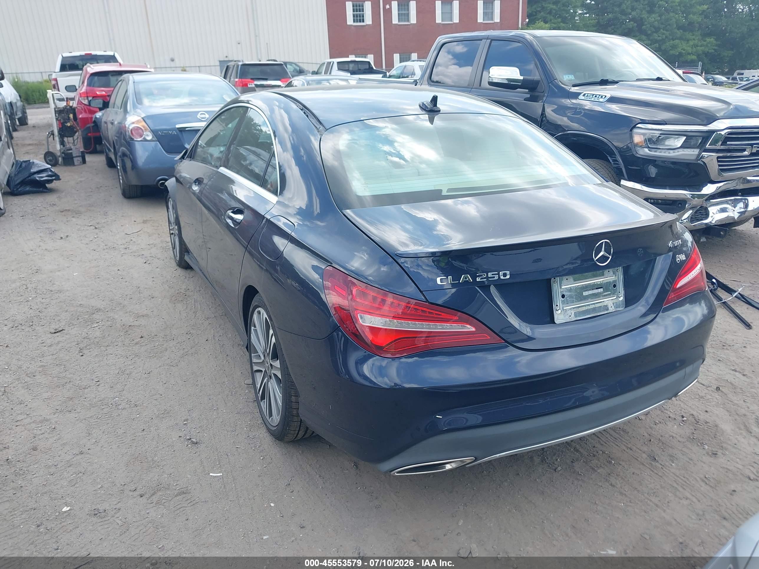 2018 MERCEDES-BENZ CLA 250 4MATIC
