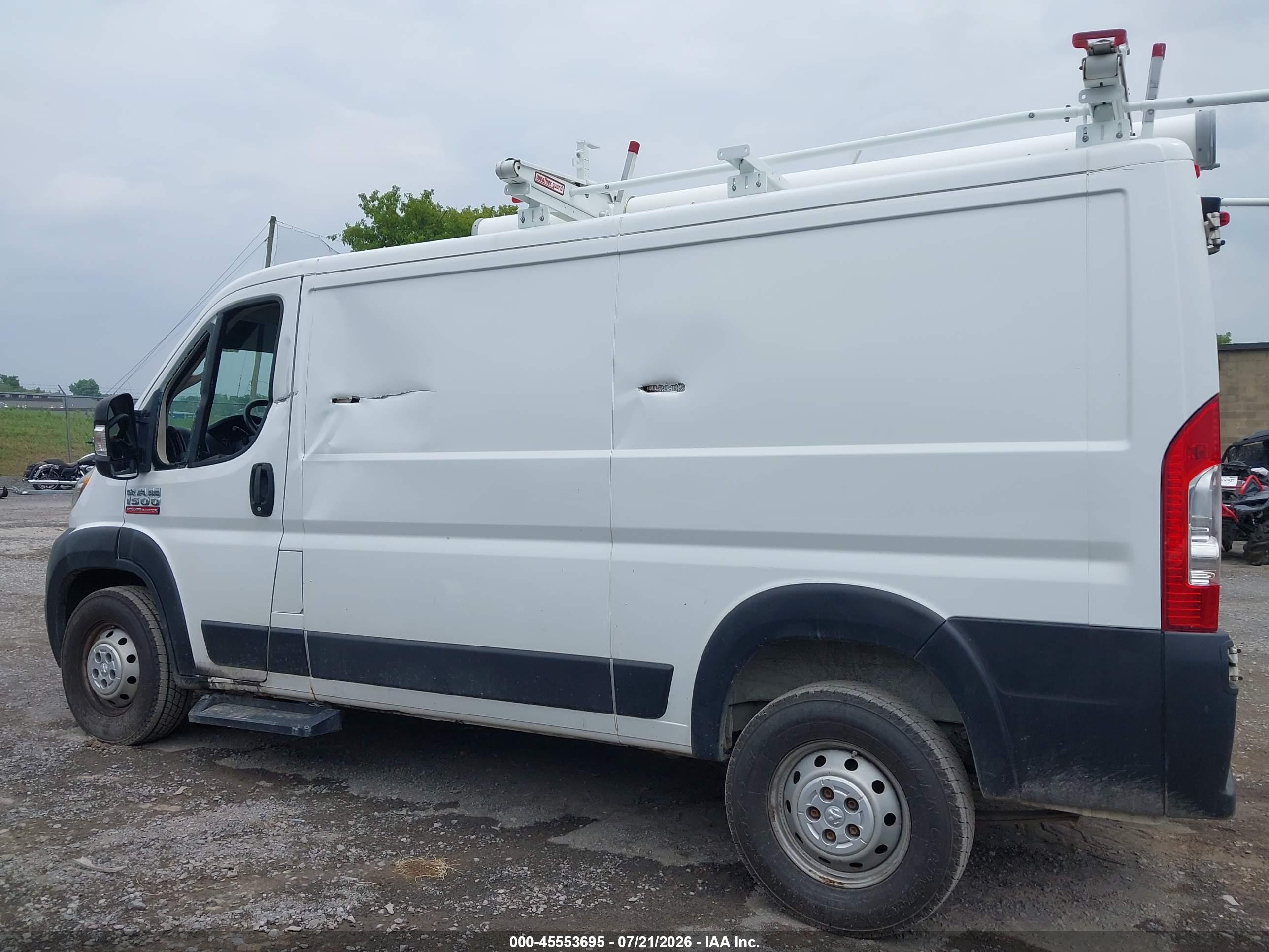 2019 RAM PROMASTER 1500 LOW ROOF 136 WB