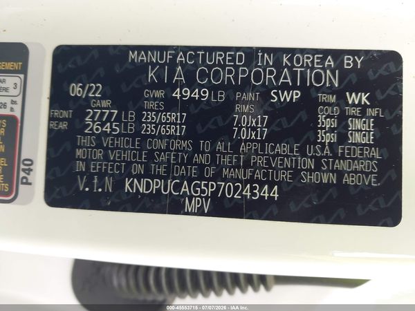 2023 KIA SPORTAGE HYBRID LX