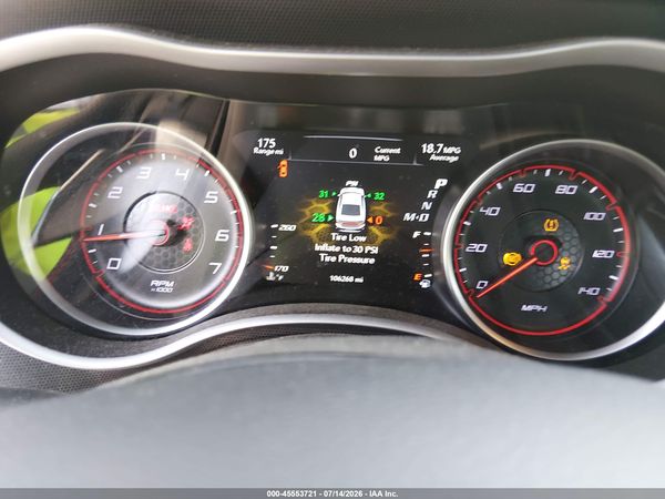 2016 DODGE CHARGER SXT