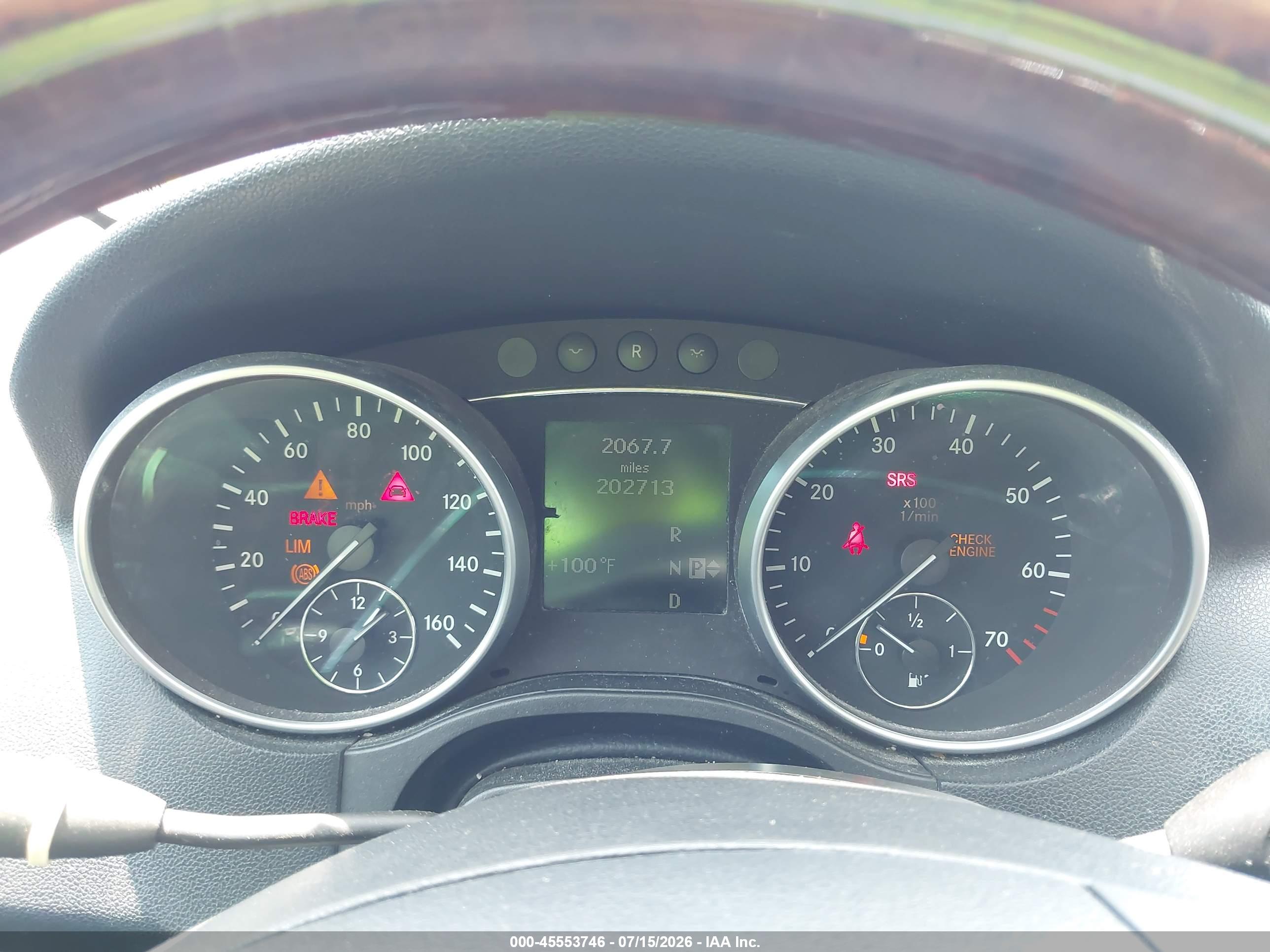 2006 MERCEDES-BENZ ML 350 ML350 4-MATIC