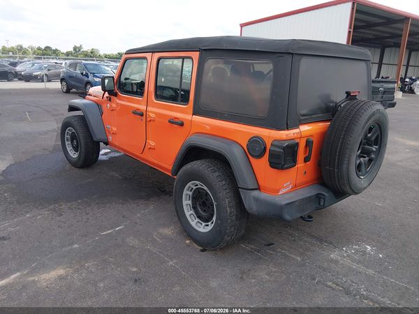 2018 JEEP WRANGLER UNLIMITED SPORT 4X4