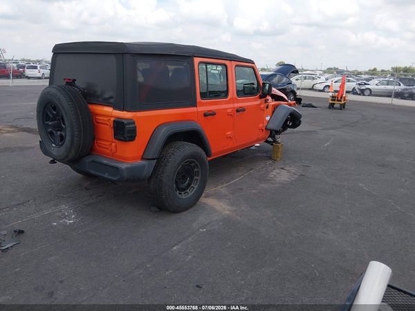 2018 JEEP WRANGLER UNLIMITED SPORT 4X4