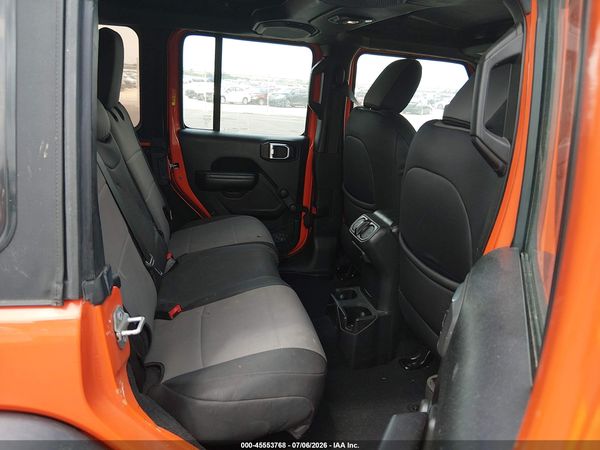 2018 JEEP WRANGLER UNLIMITED SPORT 4X4