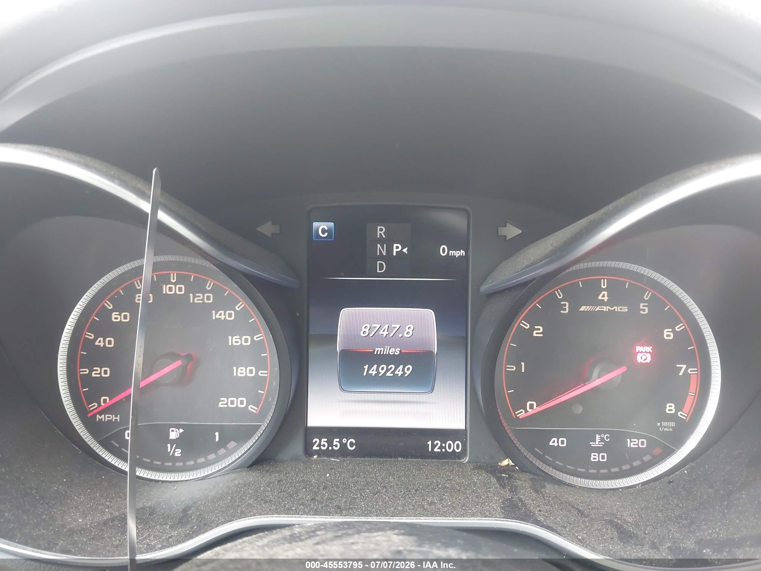 2016 MERCEDES-BENZ C 450 AMG 4MATIC