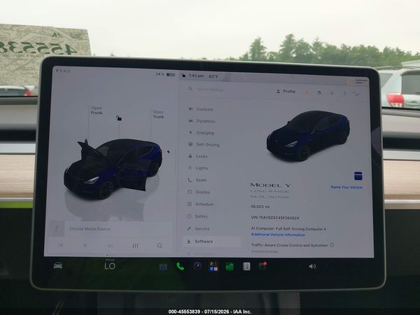 2025 TESLA MODEL Y