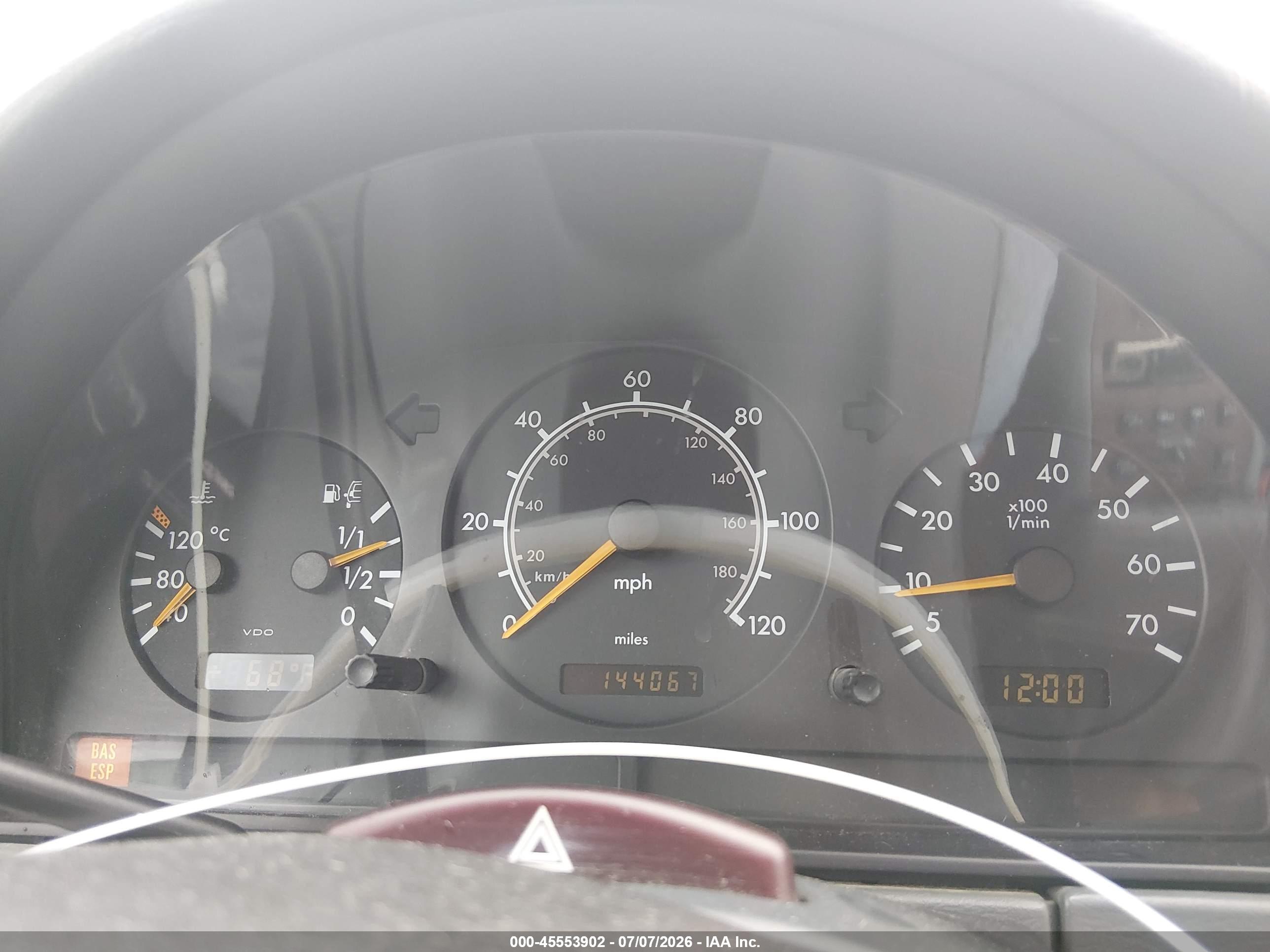 1999 MERCEDES-BENZ ML 320 ML320
